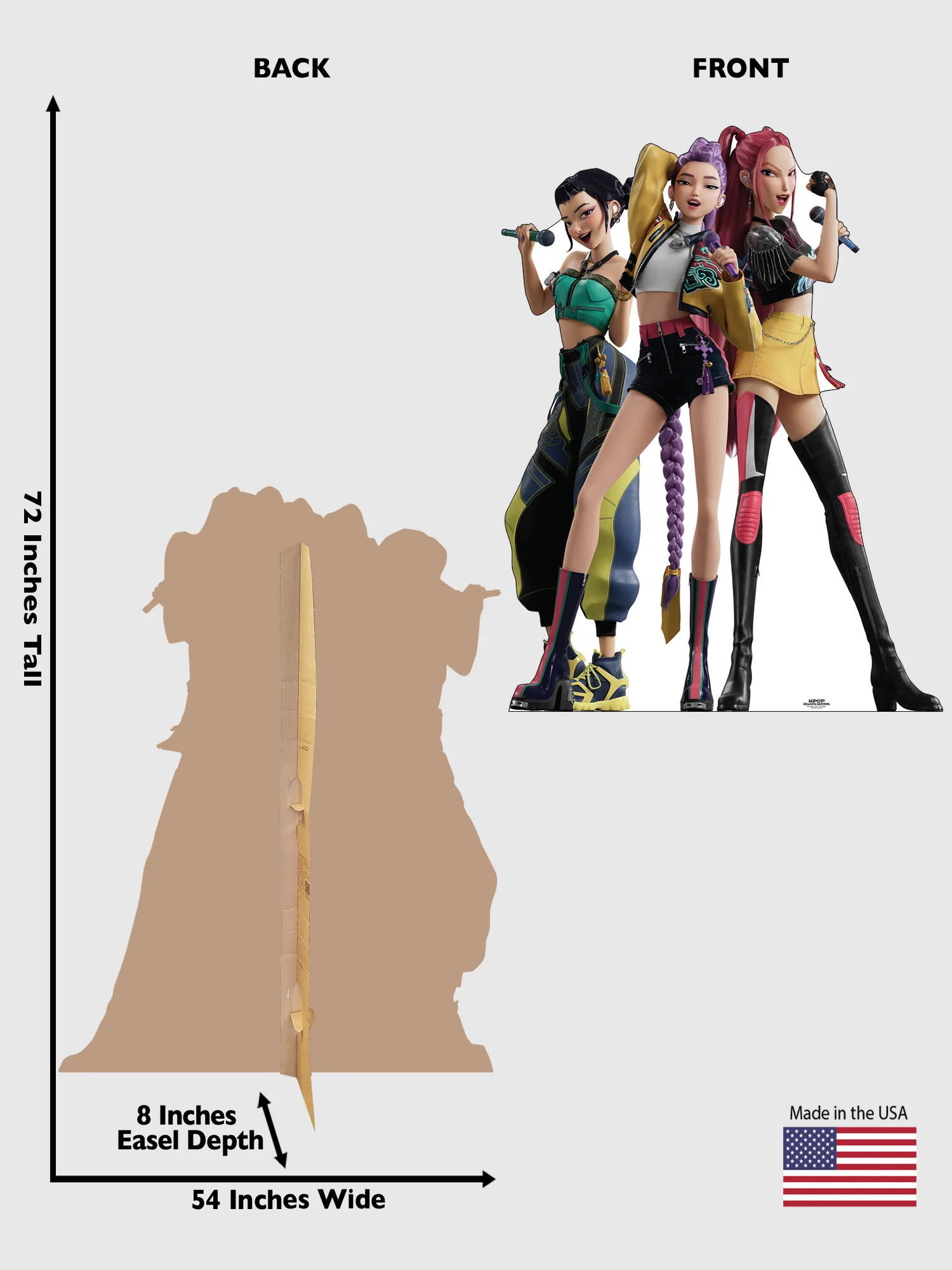 KPop Demon Hunters Standee HUNTR/X How It's Done - Image 2