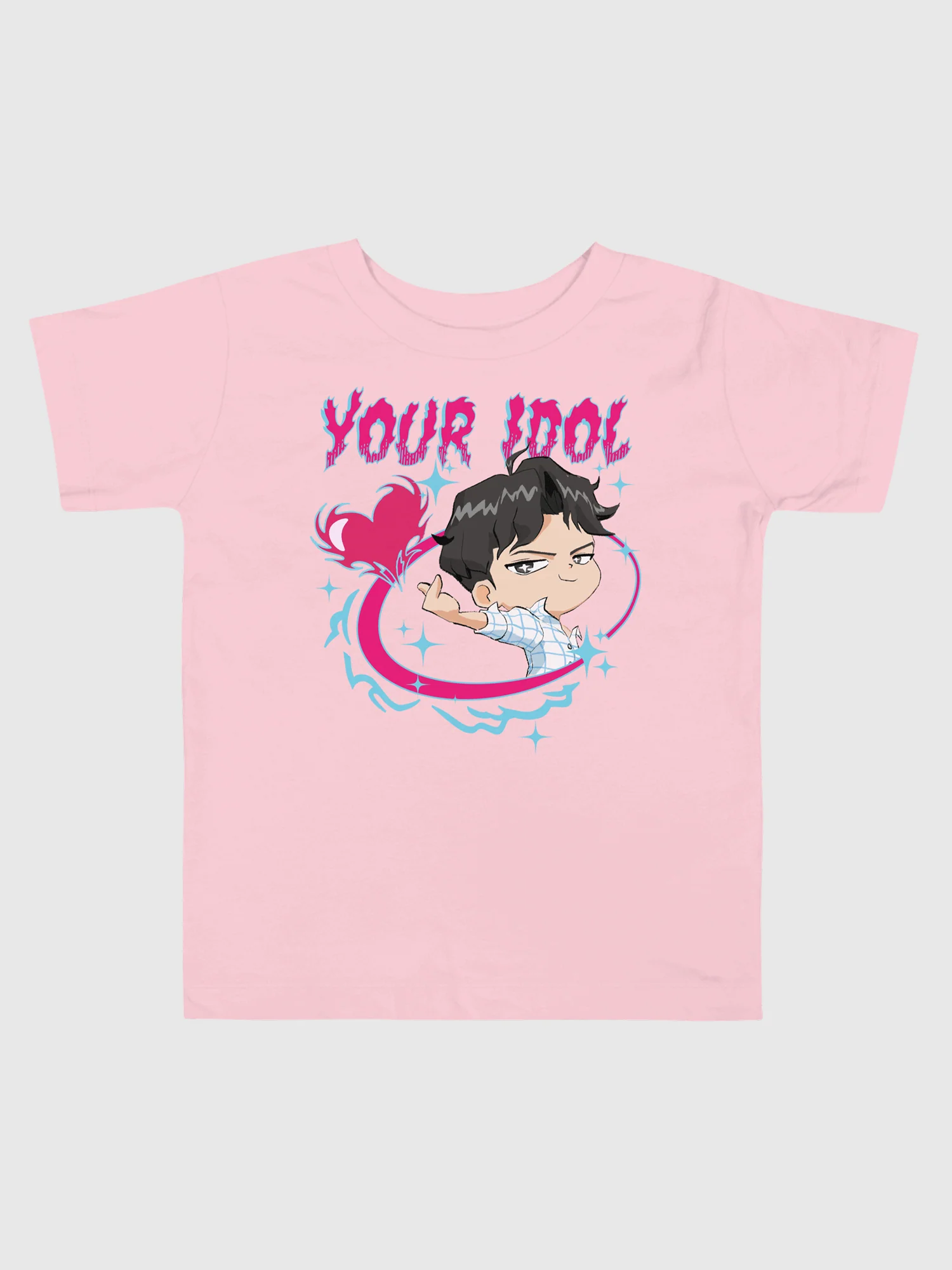 KPop Demon Hunters Jinu Chibi Toddler T-Shirt - Image 3