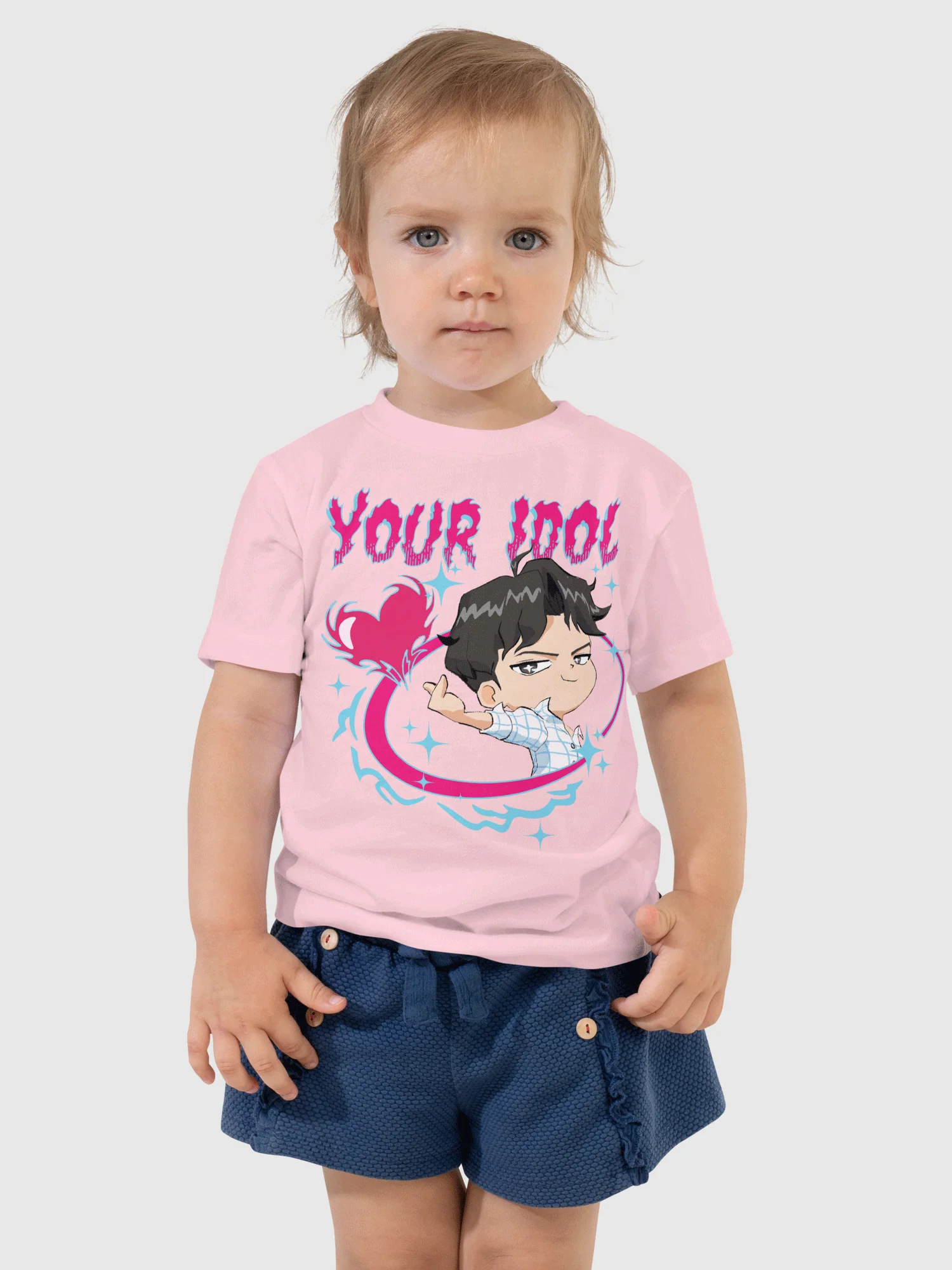 KPop Demon Hunters Jinu Chibi Toddler T-Shirt - Image 4