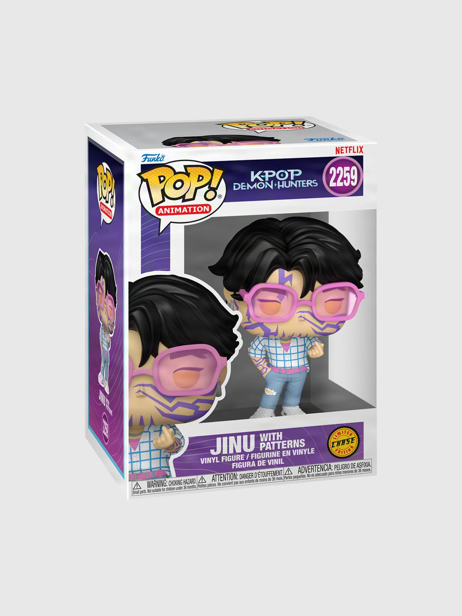 KPop Demon Hunters Jinu with Chance of Chase Funko Pop! Premium Figure - Image 4