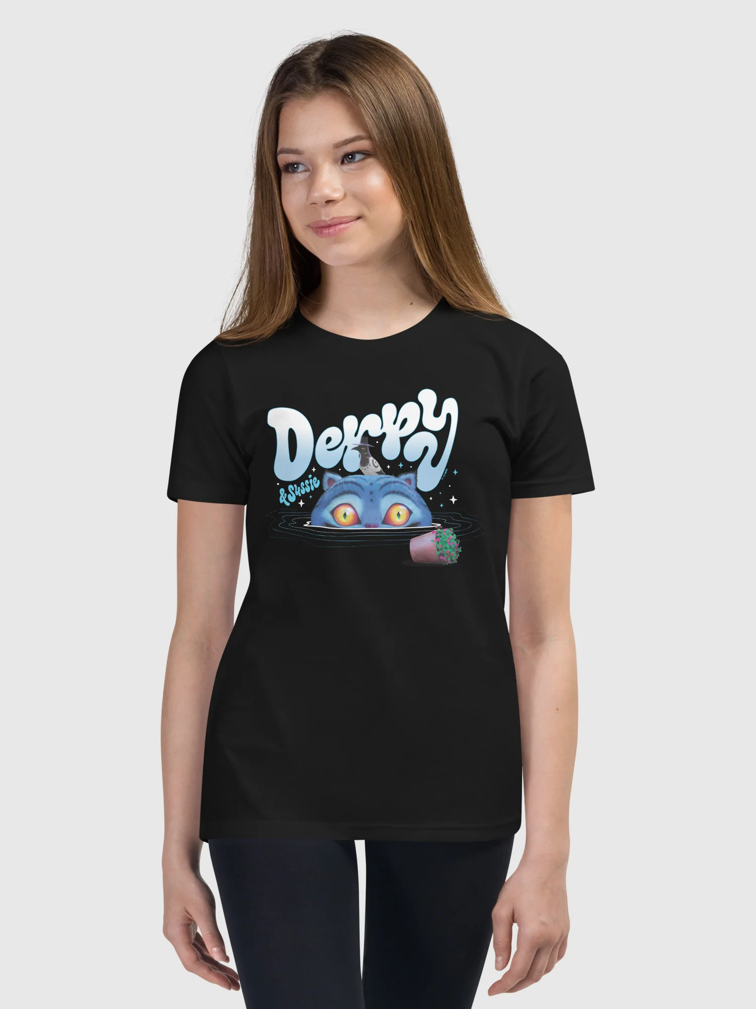 KPop Demon Hunters Kids T-Shirt Derpy & Sussie - Image 3