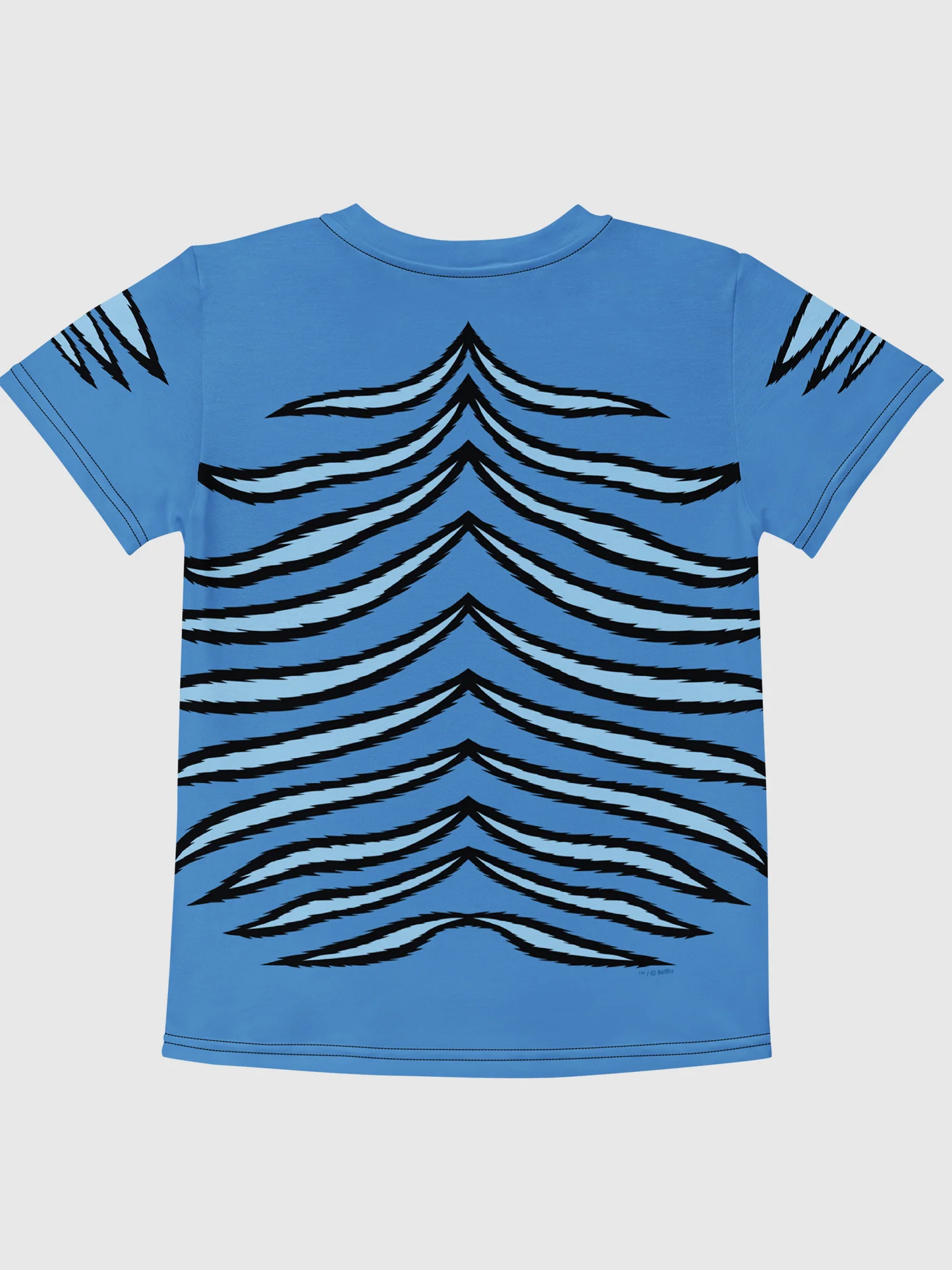 KPop Demon Hunters Kids T-Shirt Derpy Tiger Stripes - Image 2