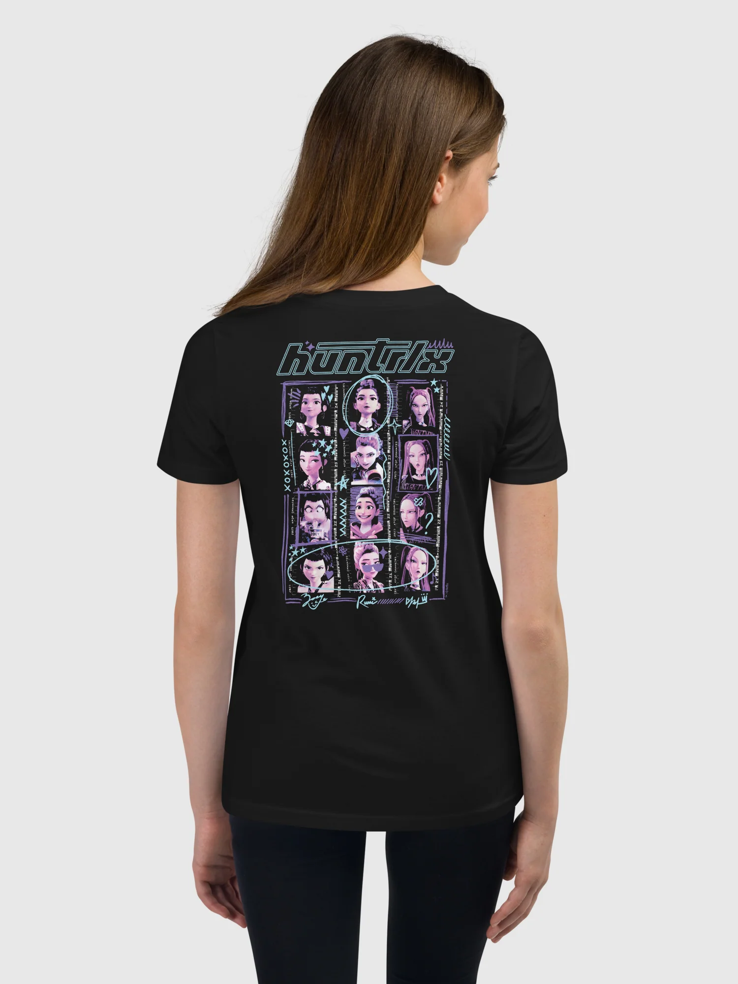 KPop Demon Hunters Kids T-Shirt World Tour - Image 3