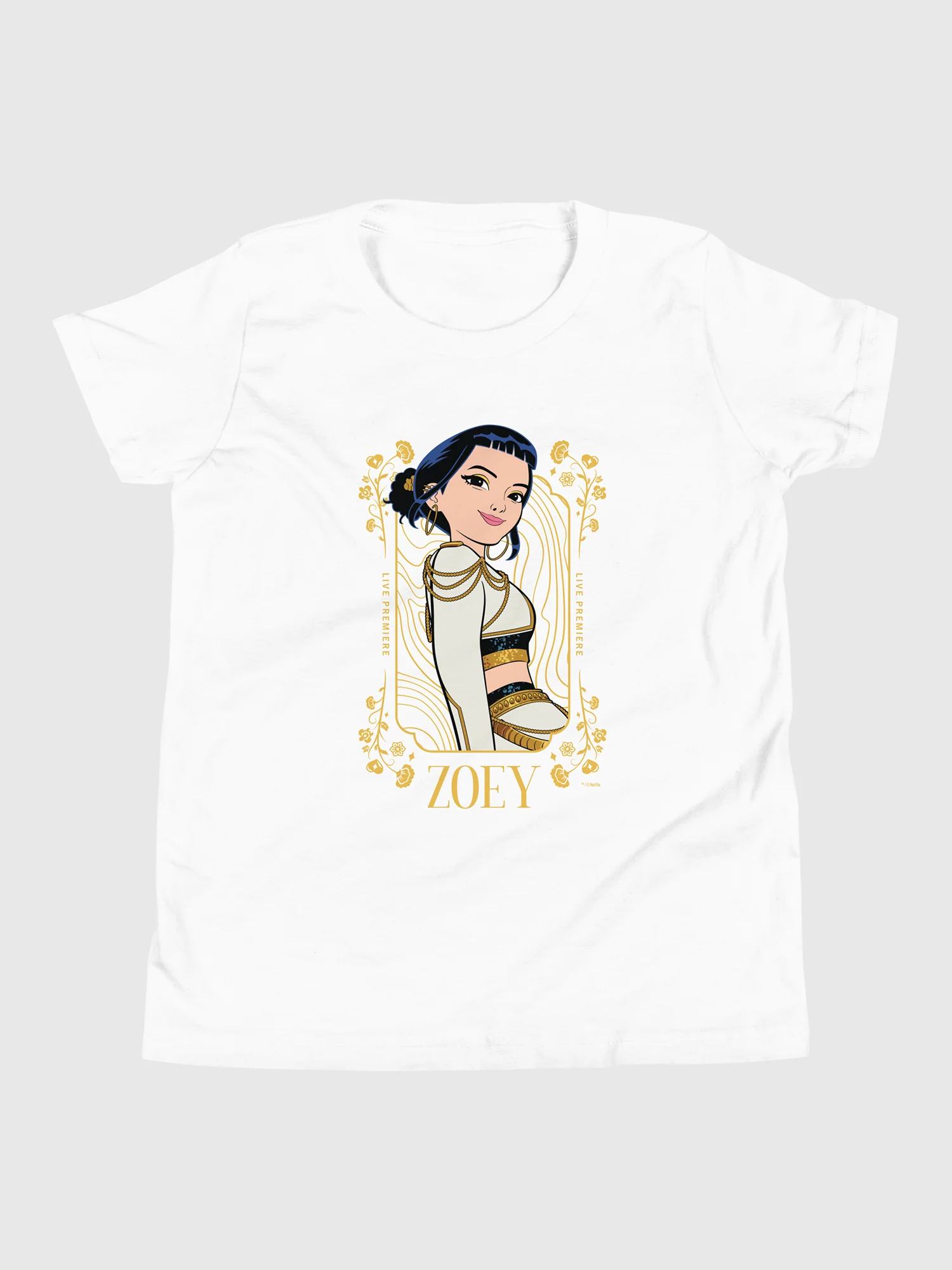 KPop Demon Hunters Kids T-Shirt Zoey Golden - Image 2