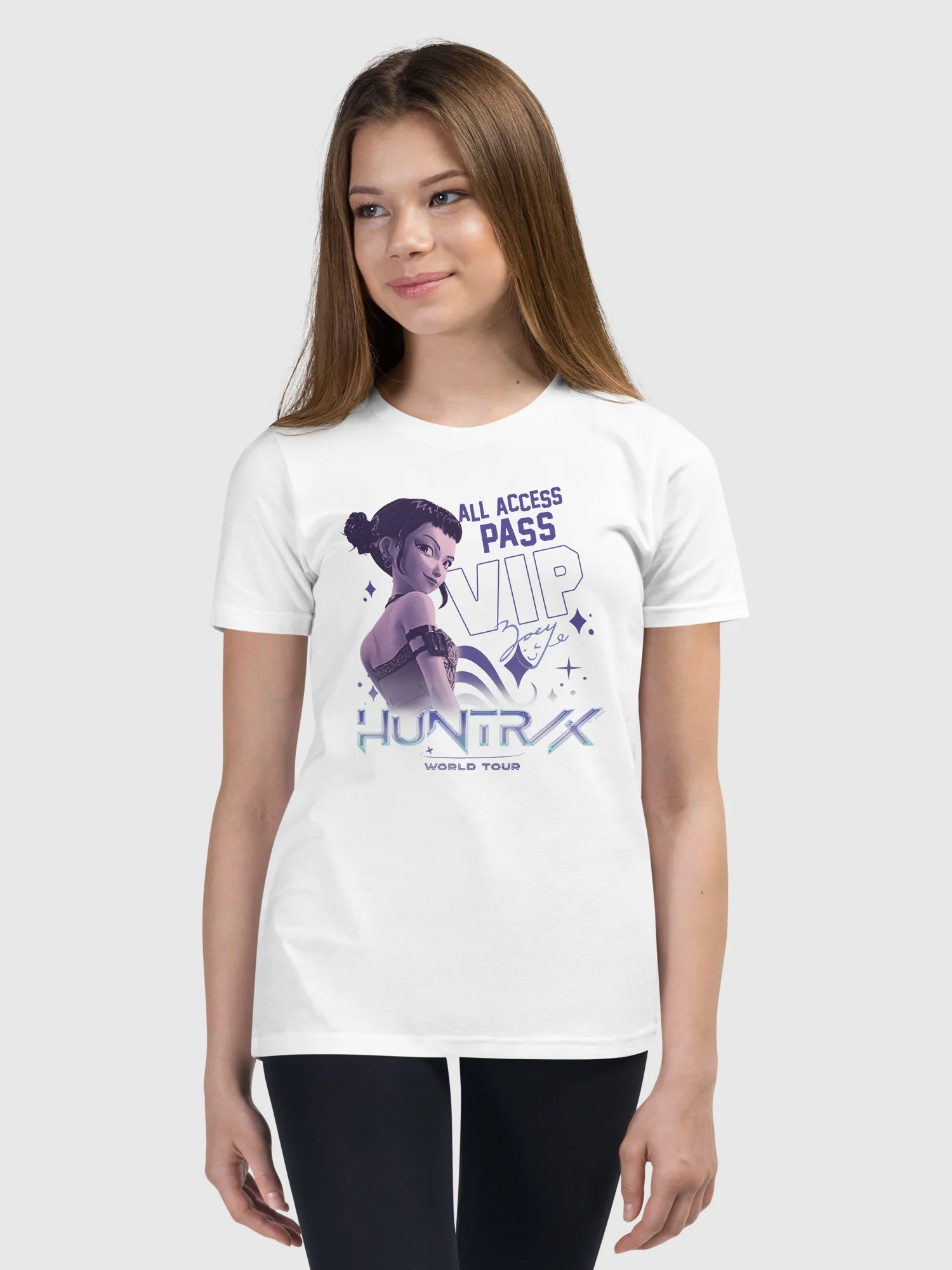 KPop Demon Hunters Kids T-Shirt Zoey VIP - Image 2
