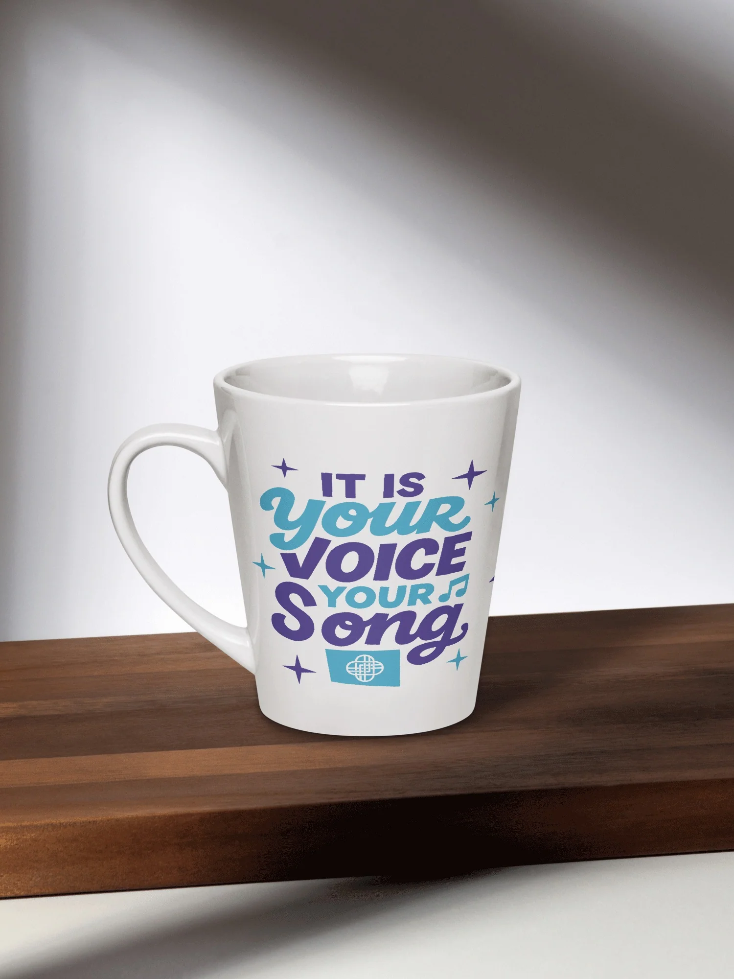 KPop Demon Hunters Latte Mug "It is Your Voice Your Song" - Image 3