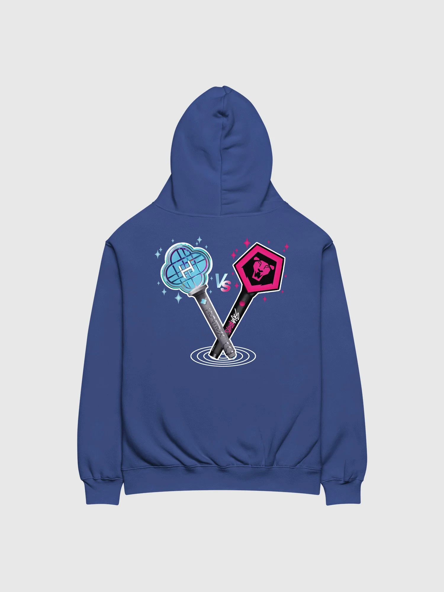 KPop Demon Hunters Light Sticks Oversized Hoodie - Image 5