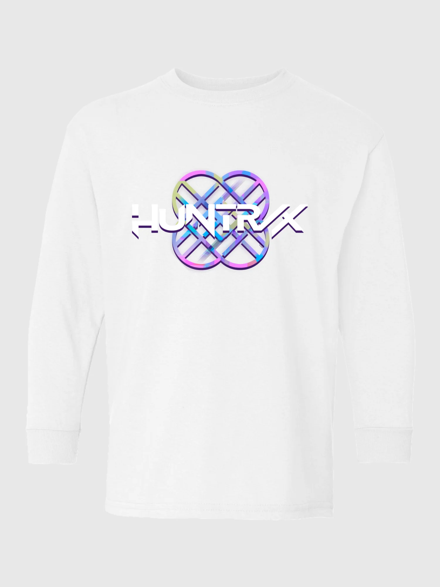 KPop Demon Hunters HUNTR/X Logo Kids Long Sleeve T-Shirt - Image 3