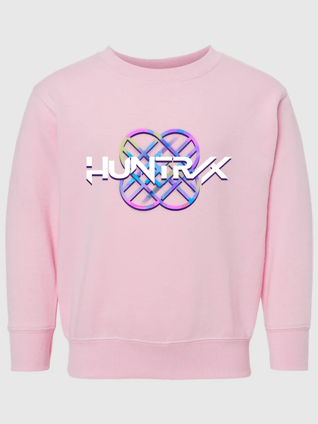 KPop Demon Hunters Logo Toddler Crewneck Sweatshirt HUNTR/X - Image 2