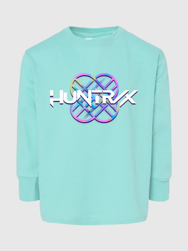 KPop Demon Hunters Logo Toddler Long Sleeve T-Shirt HUNTR/X - Image 2