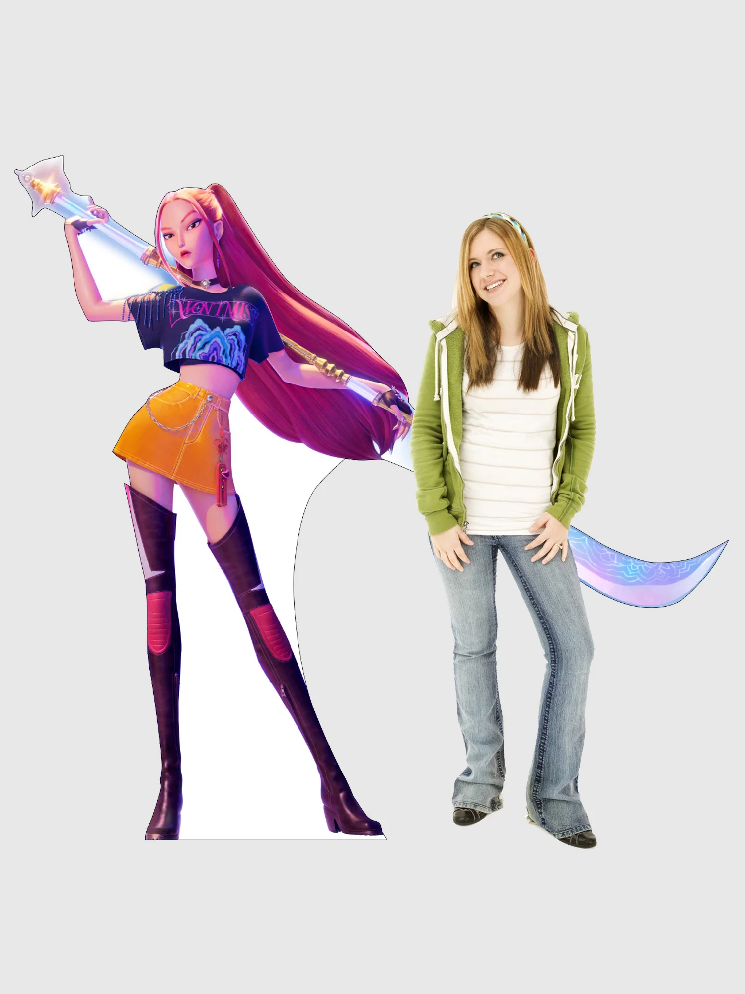 KPop Demon Hunters Mira Cardboard Cutout Standee - Image 2