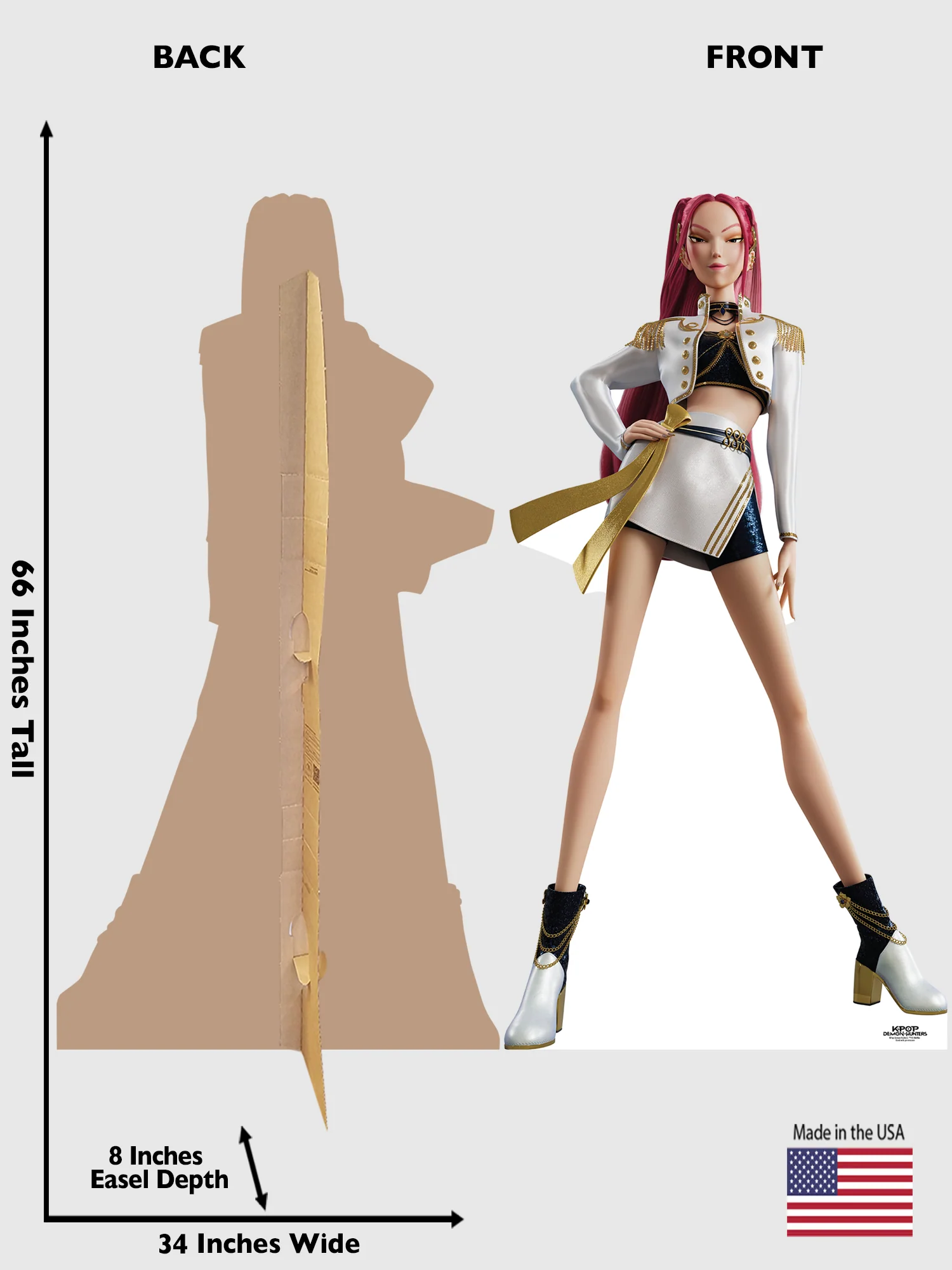 KPop Demon Hunters Standee Mira Golden - Image 2
