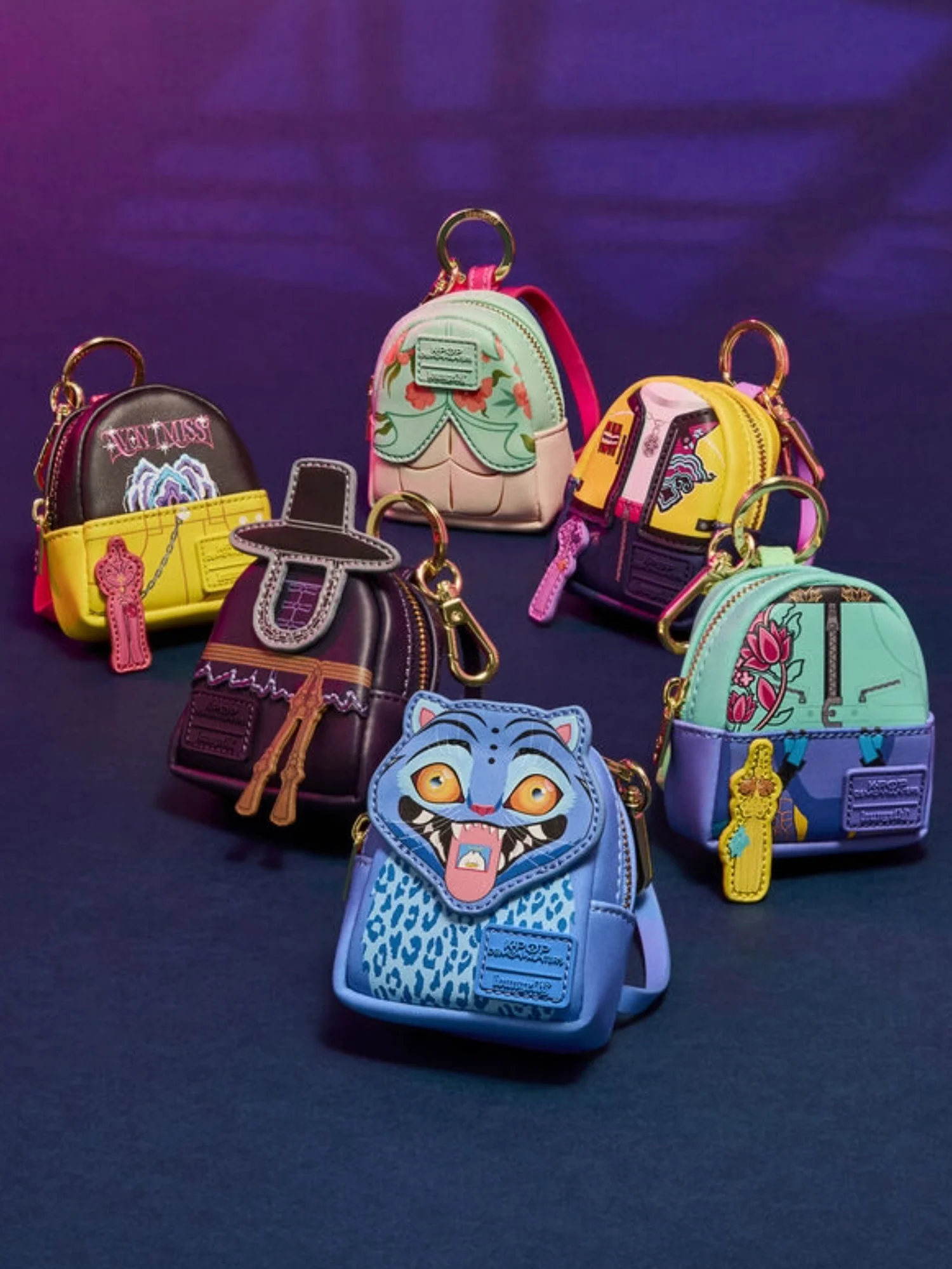 KPop Demon Hunters Cosplay Mystery Mini Backpack Keychain Charm - Image 3