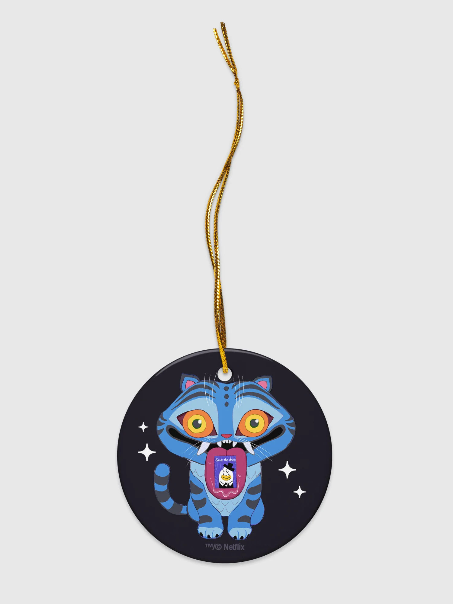KPop Demon Hunters Ornament Derpy Tiger - Image 2