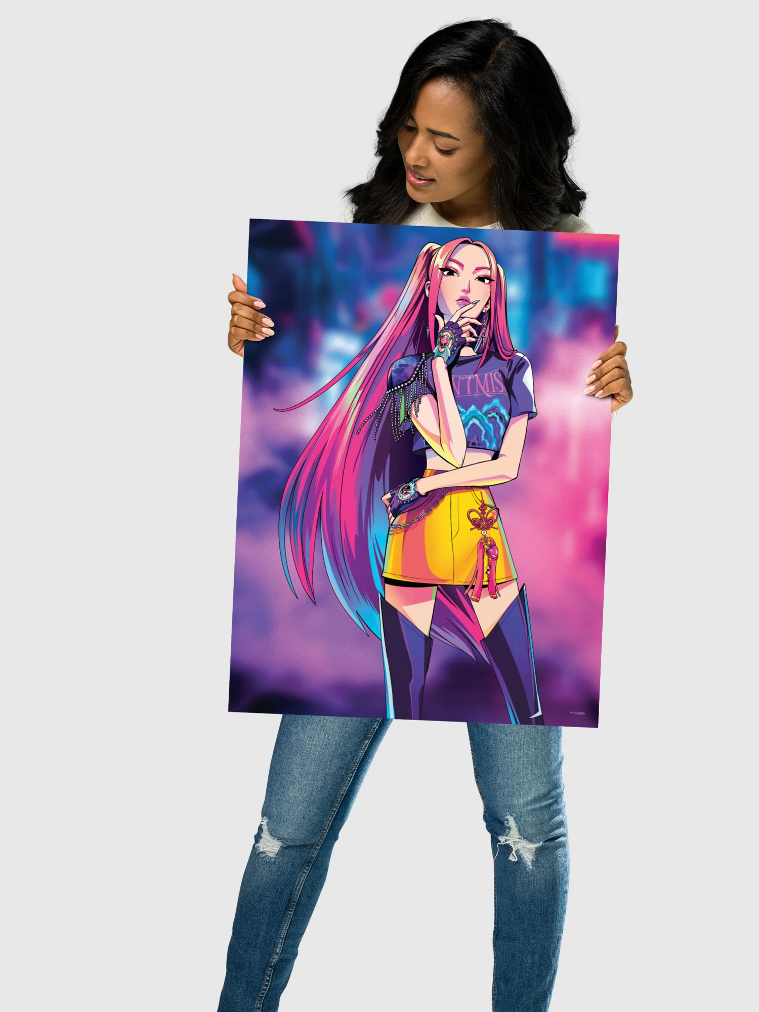KPop Demon Hunters Poster Mira Electric Summer - Image 2
