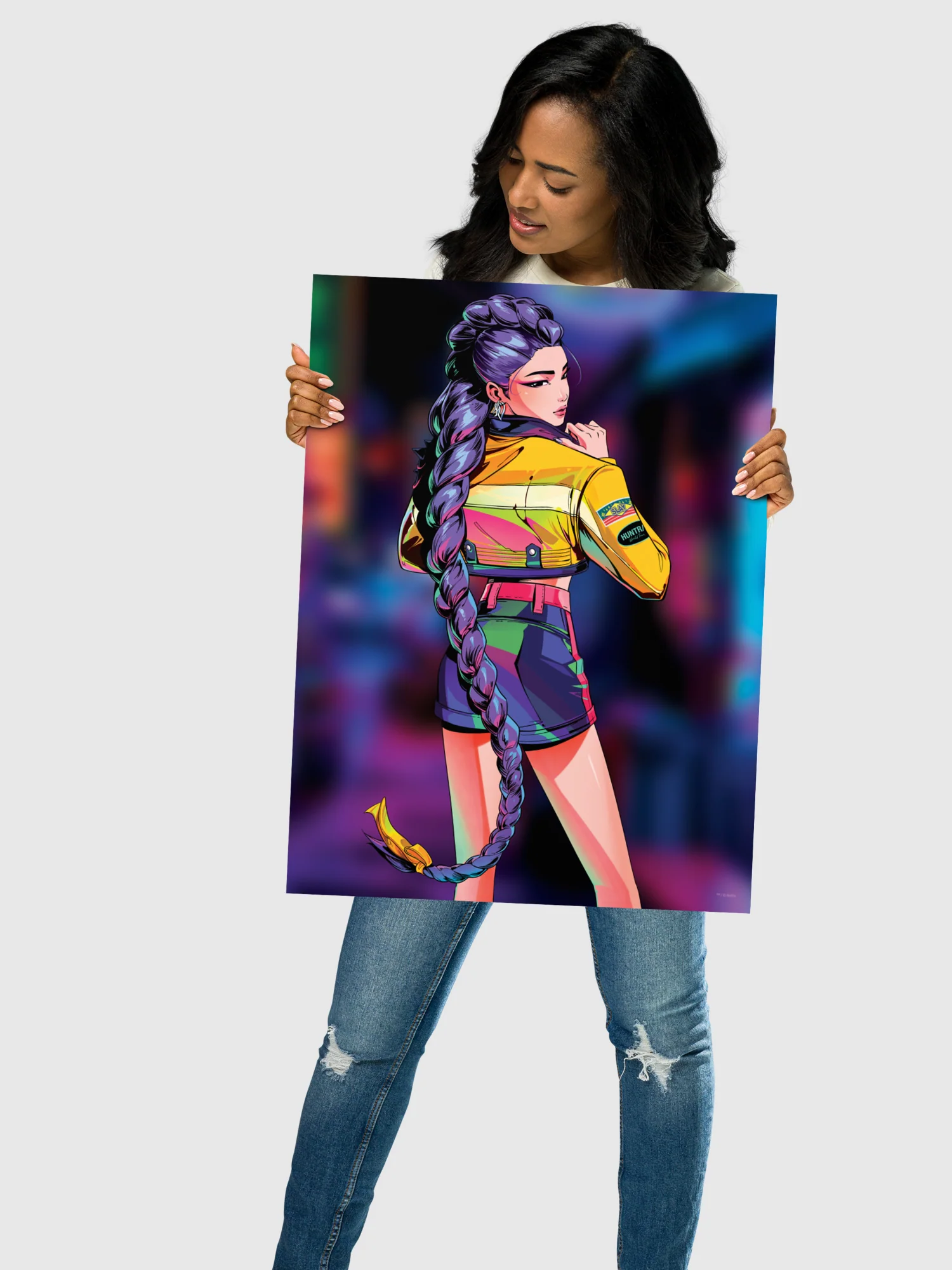 KPop Demon Hunters Poster Rumi Electric Summer - Image 2
