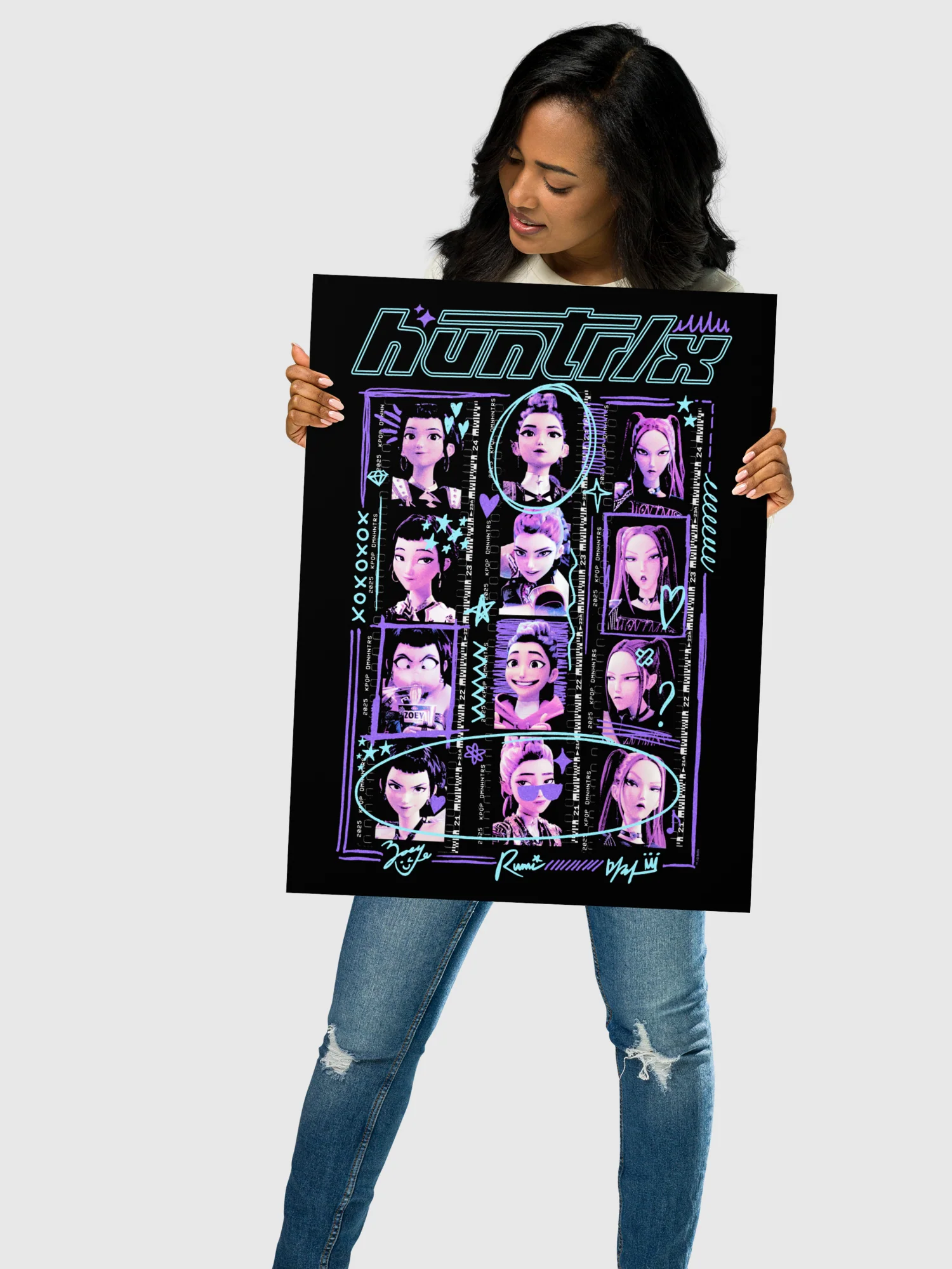 KPop Demon Hunters Poster World Tour - Image 2