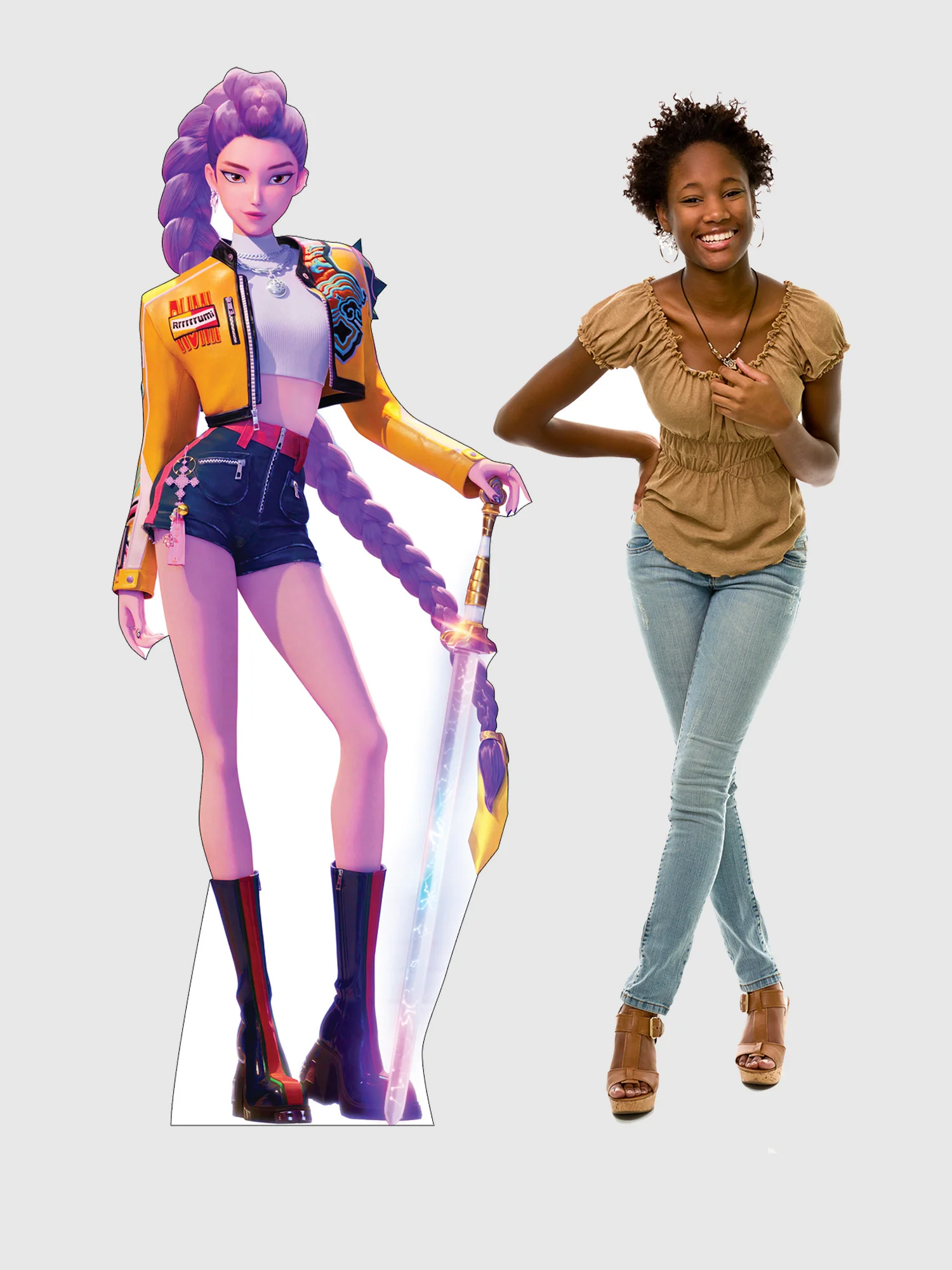 KPop Demon Hunters Rumi Cardboard Cutout Standee - Image 2
