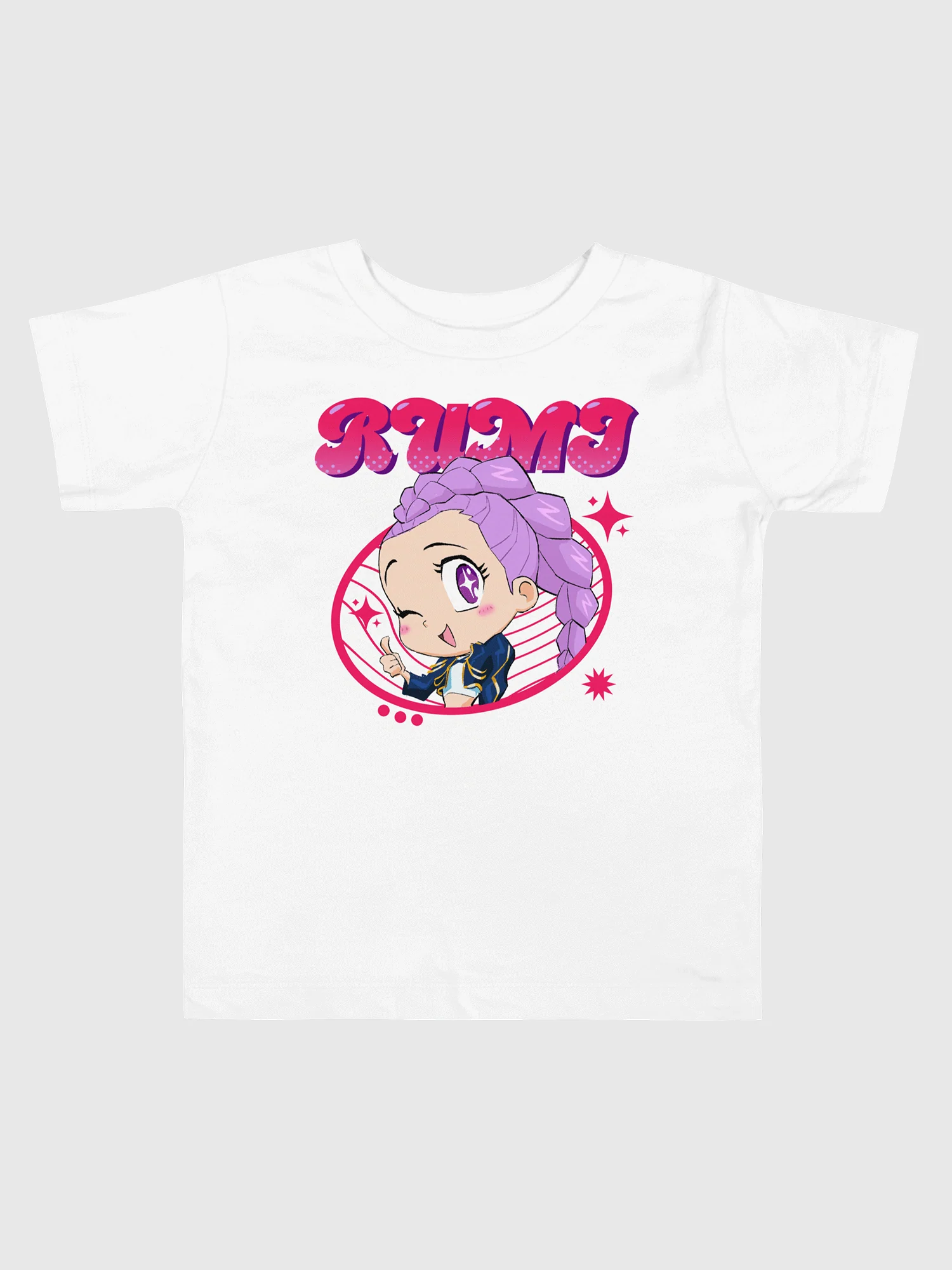 KPop Demon Hunters Rumi Chibi Toddler T-Shirt - Image 5