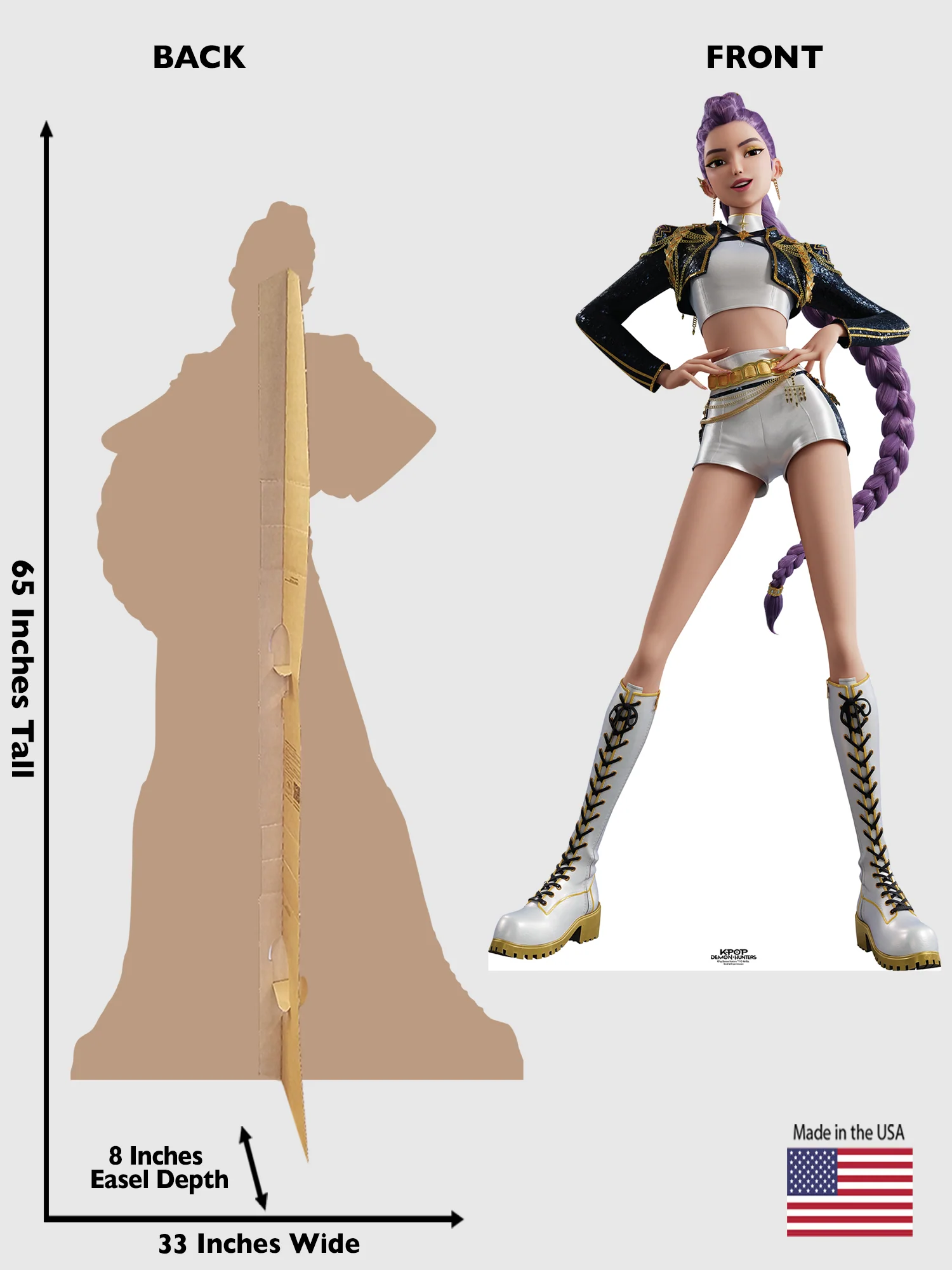KPop Demon Hunters Standee Rumi Golden - Image 2