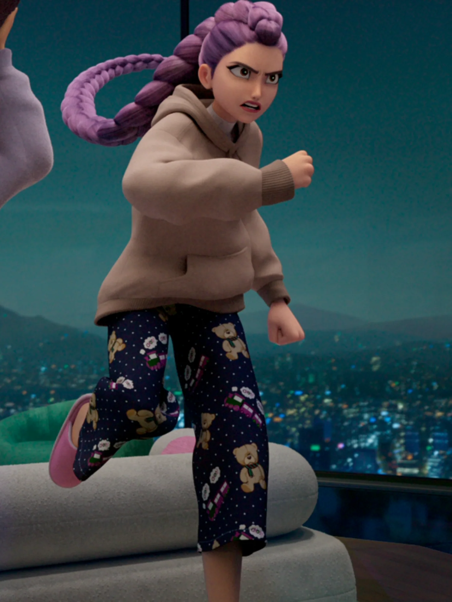 KPop Demon Hunters Rumi Choo Choo Pajama Pants - Image 2