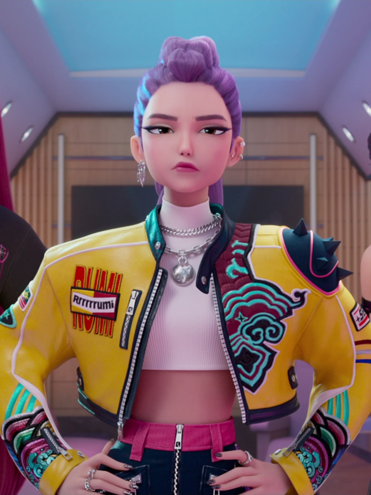 KPop Demon Hunters Rumi's Yellow Jacket - Image 2