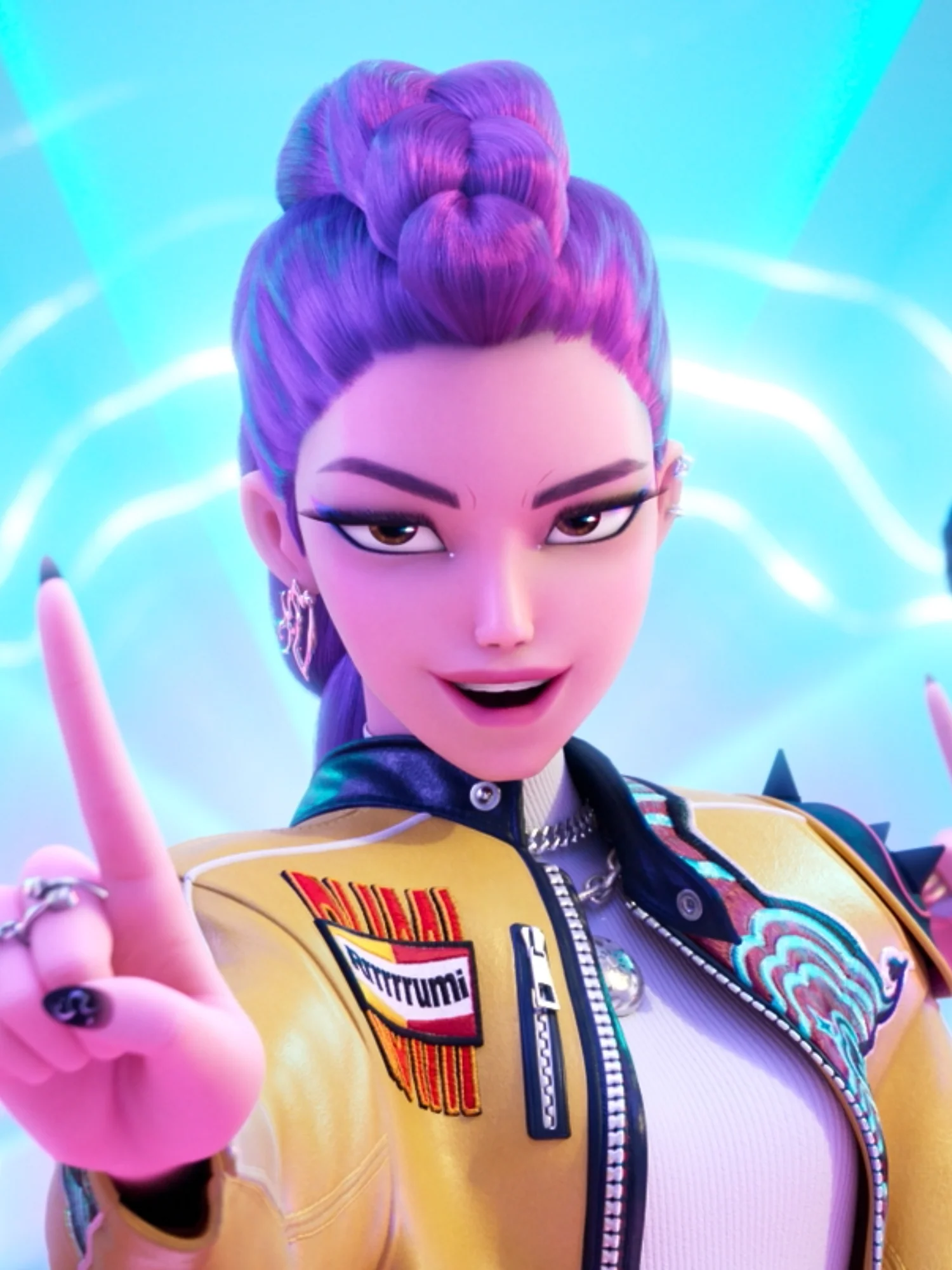 KPop Demon Hunters Rumi's Yellow Jacket - Image 7