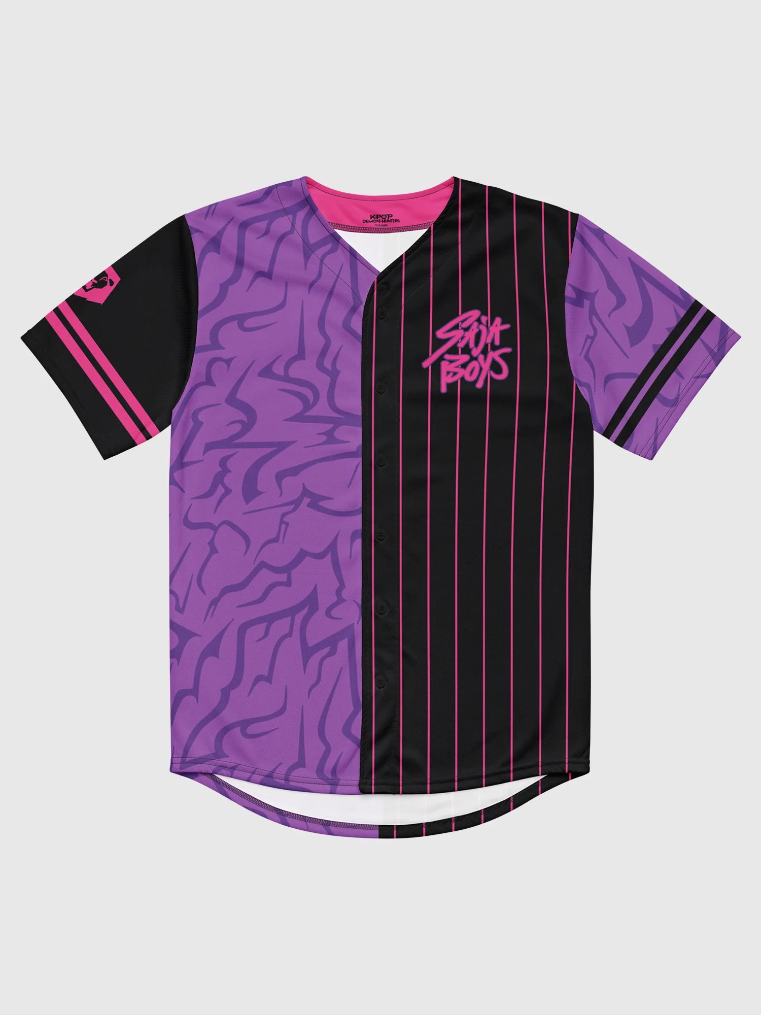 KPop Demon Hunters SAJA BOYS Baseball Jersey - Image 2