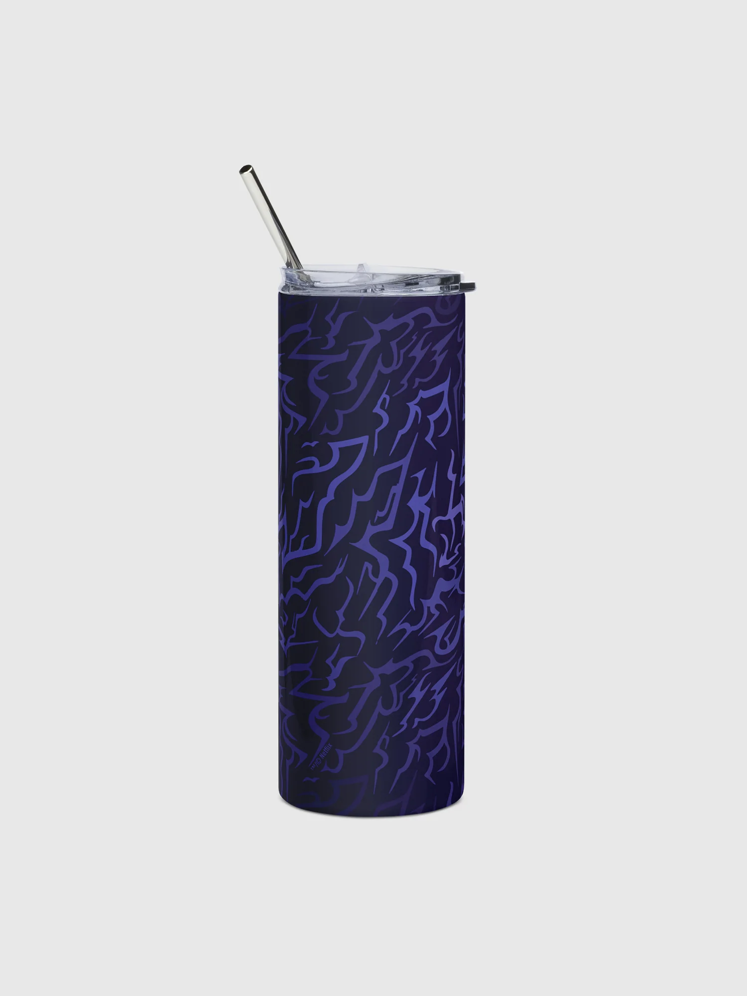 KPop Demon Hunters SAJA BOYS Demon Patterns Stainless Steel Tumbler - Image 2