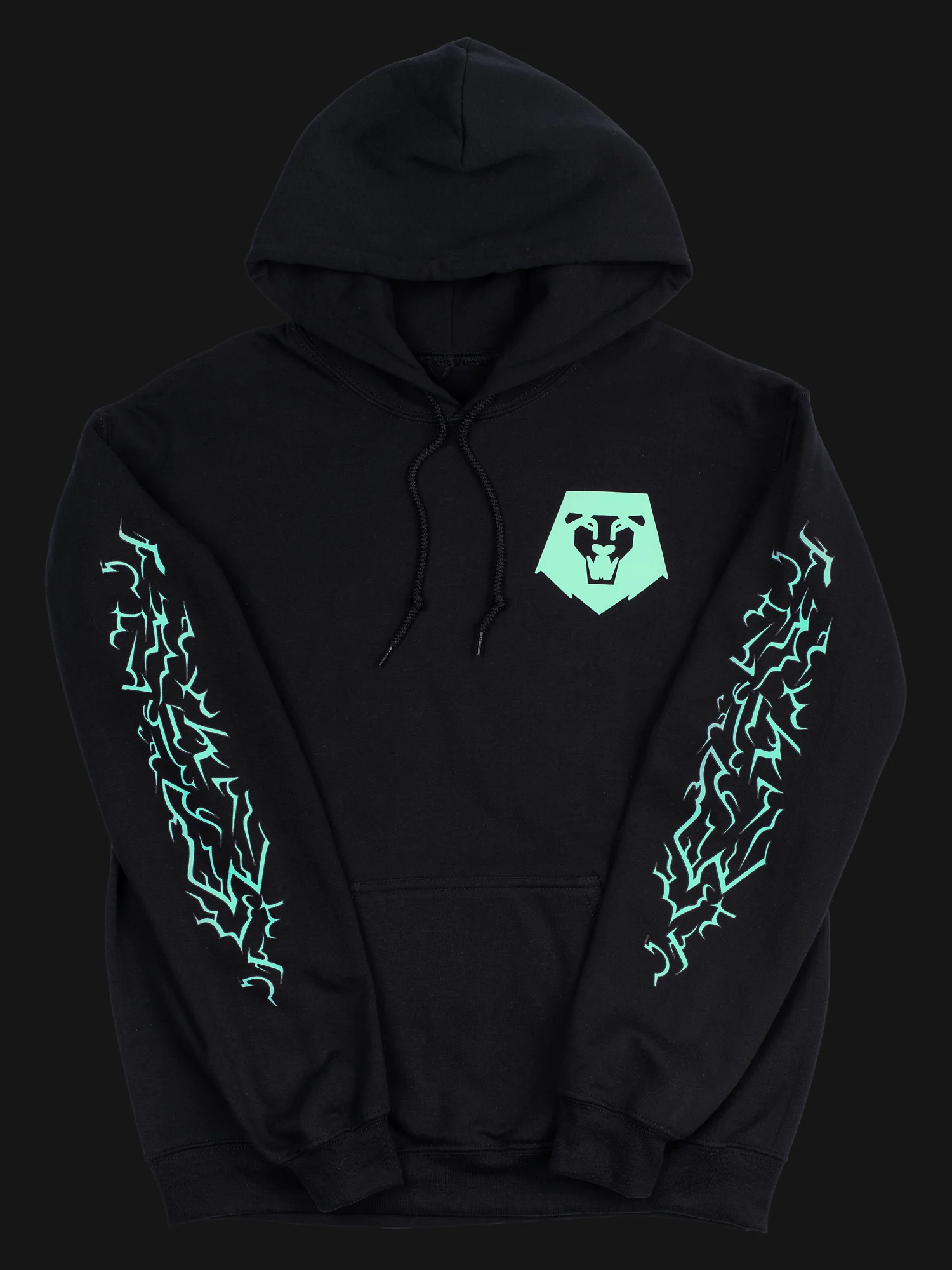 KPop Demon Hunters SAJA BOYS Glow in the Dark Adult Hoodie - Image 4