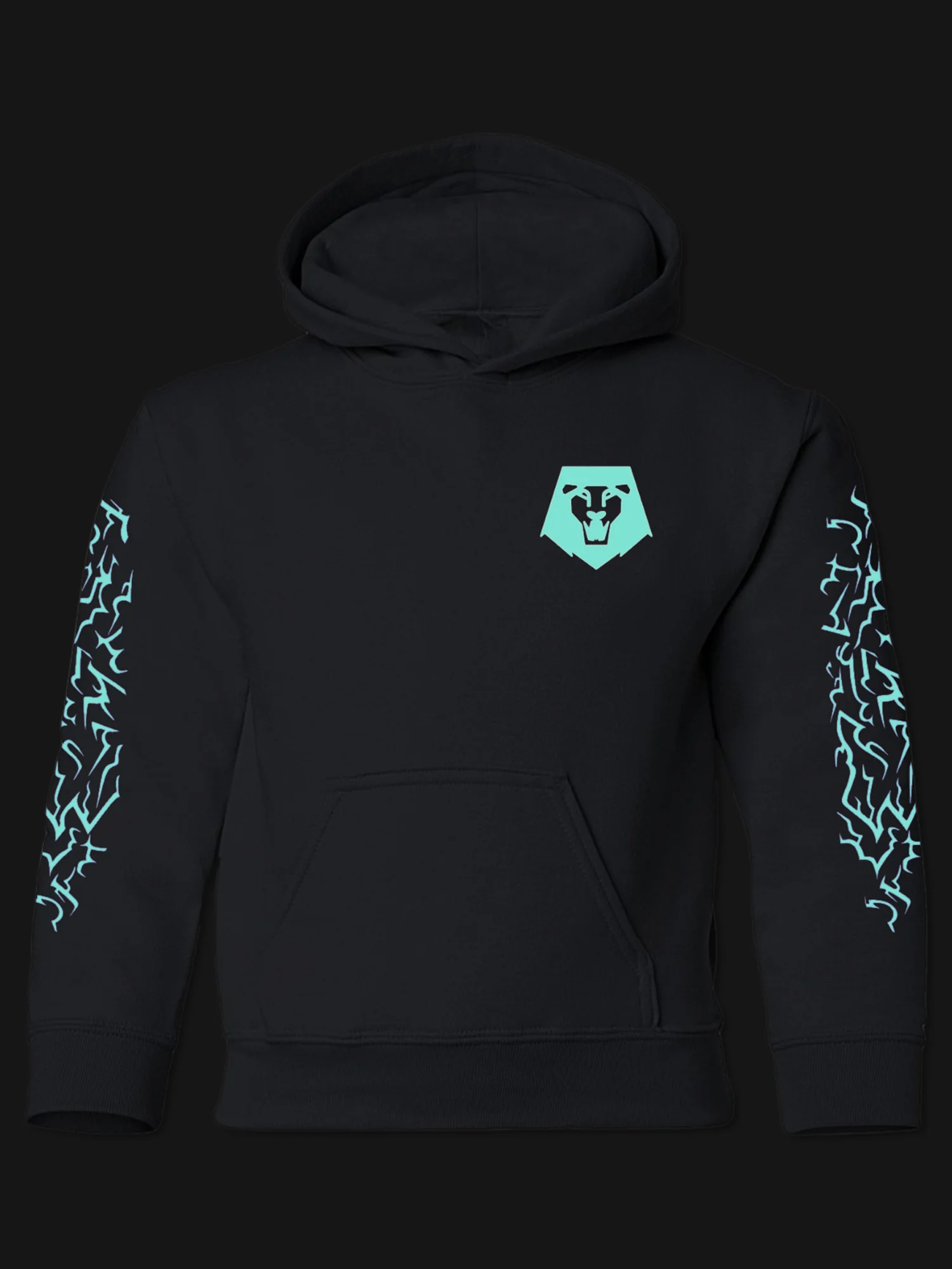 KPop Demon Hunters SAJA BOYS Glow in the Dark Kids Hoodie - Image 6
