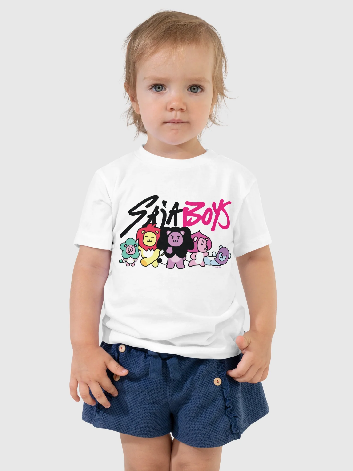 KPop Demon Hunters SAJA BOYS Mascots Toddler T-Shirt - Image 2