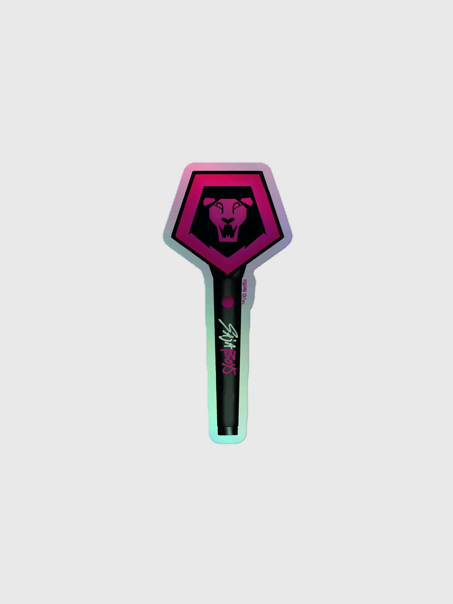 KPop Demon Hunters SAJA BOYS Lightstick Sticker - Image 3