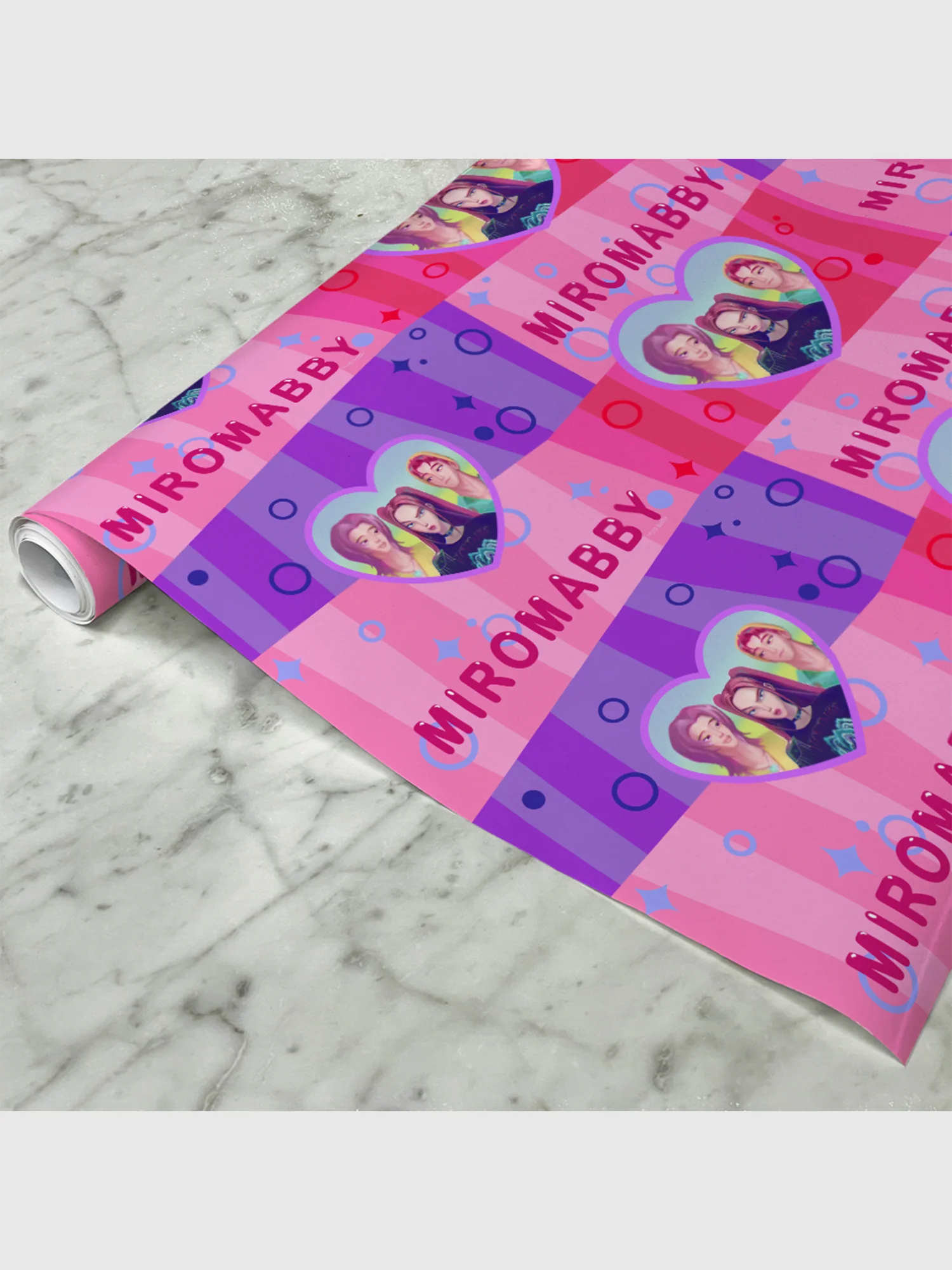 KPop Demon Hunters Satin Gift Wrap Miromabby - Image 2