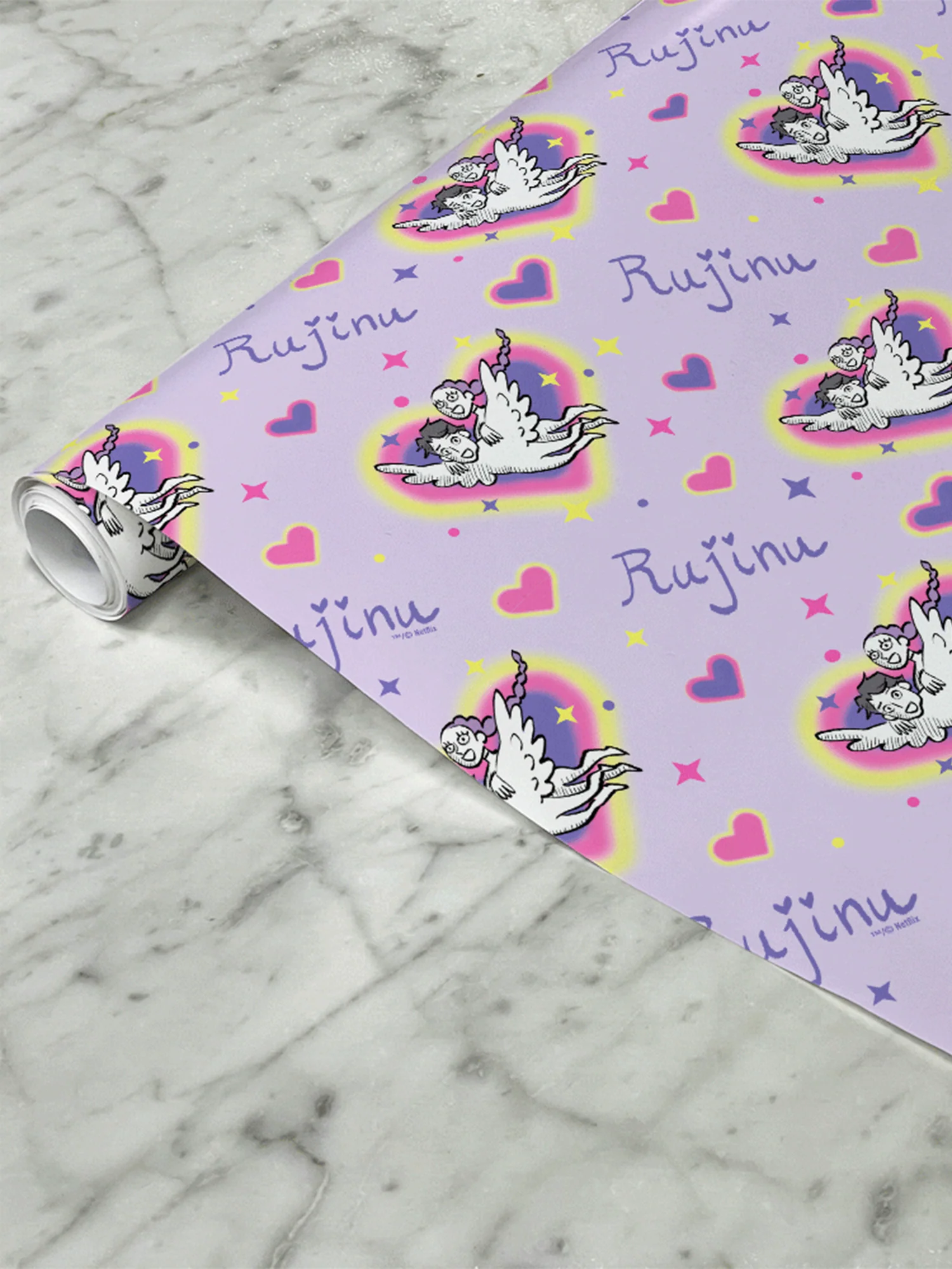 KPop Demon Hunters Satin Gift Wrap Rujinu - Image 2