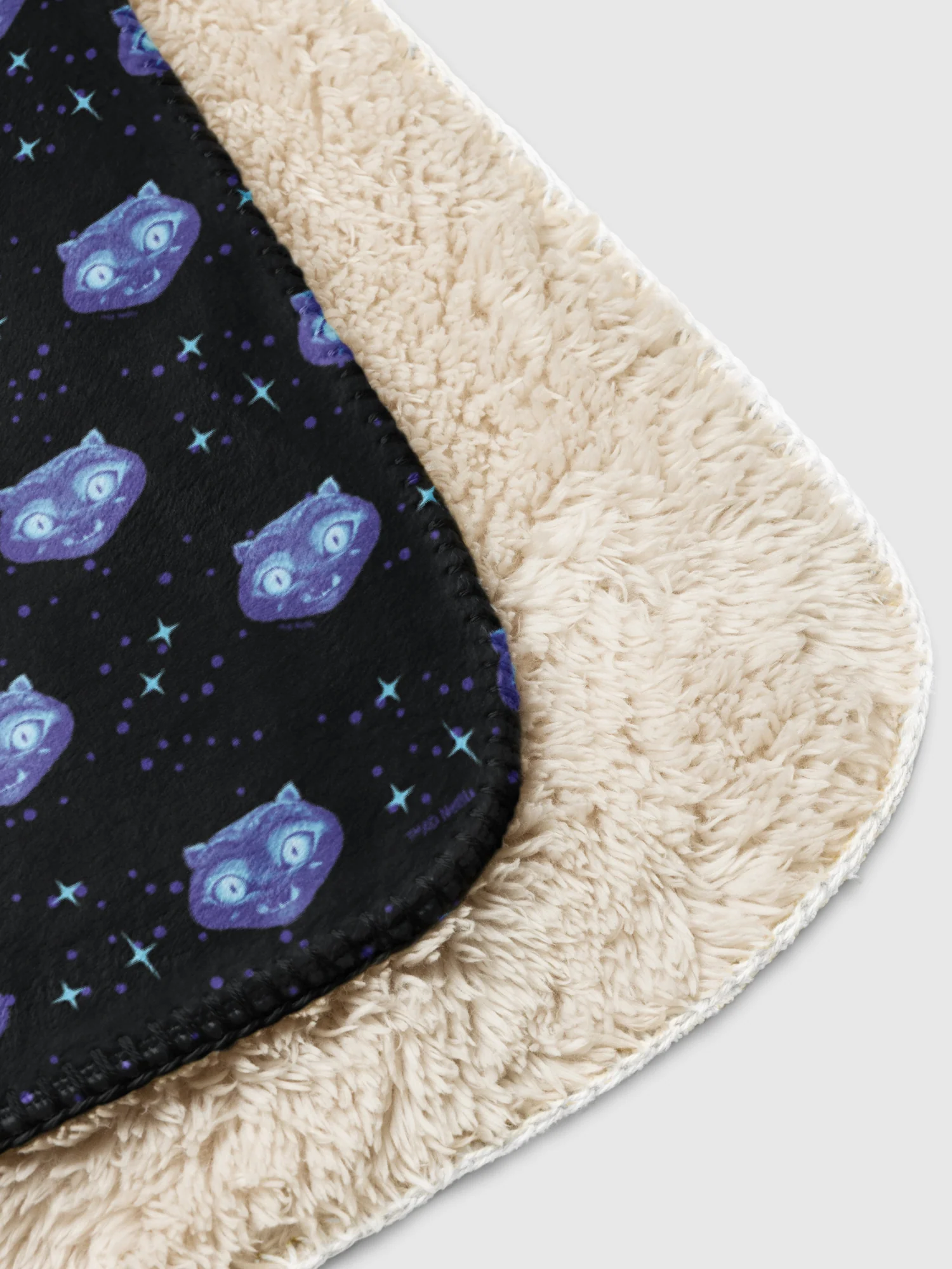 Kpop Demon Hunters Sherpa Blanket Derpy Tiger - Image 2