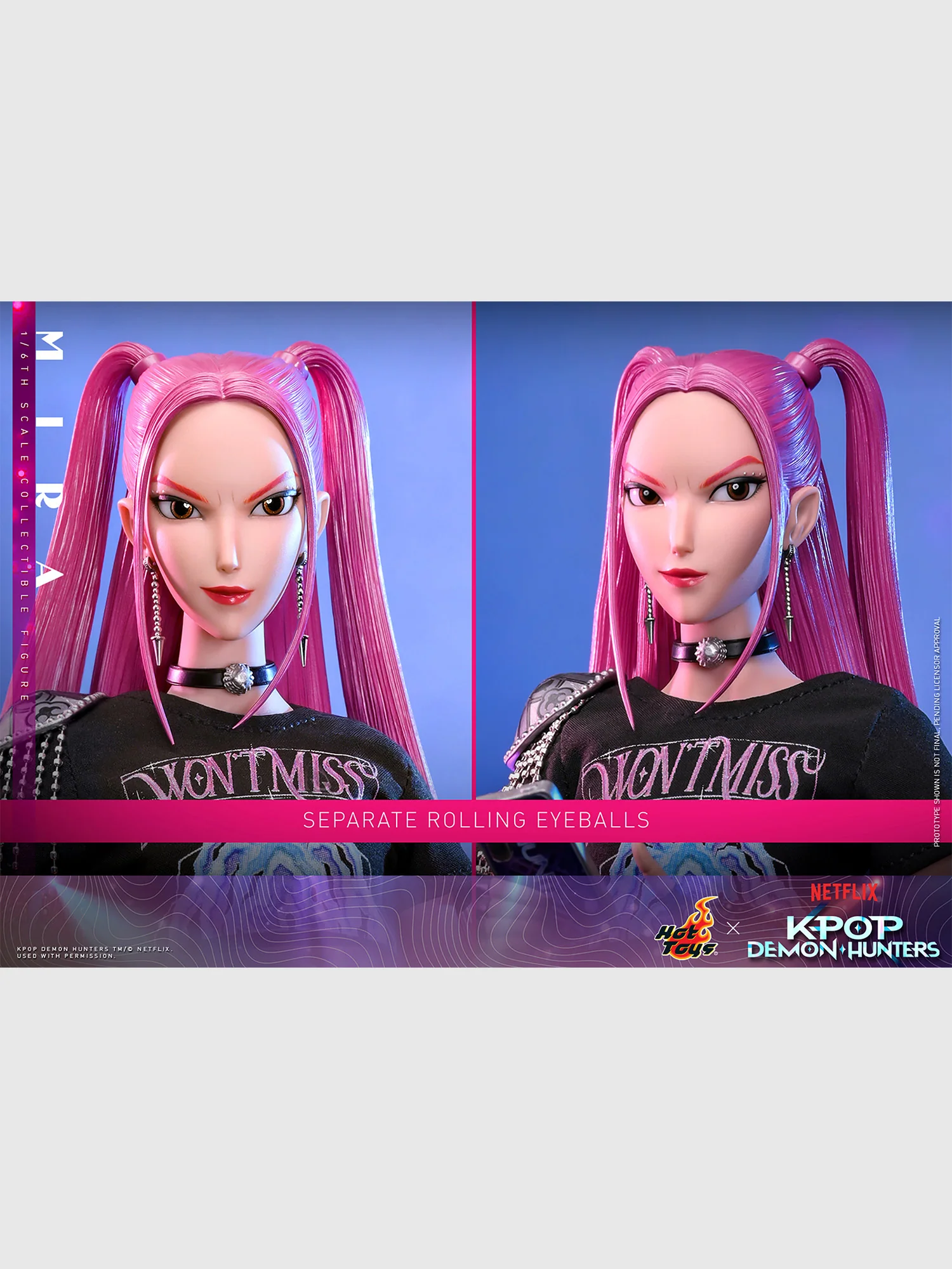 KPop Demon Hunters Sixth Scale Figure Mira - Image 5