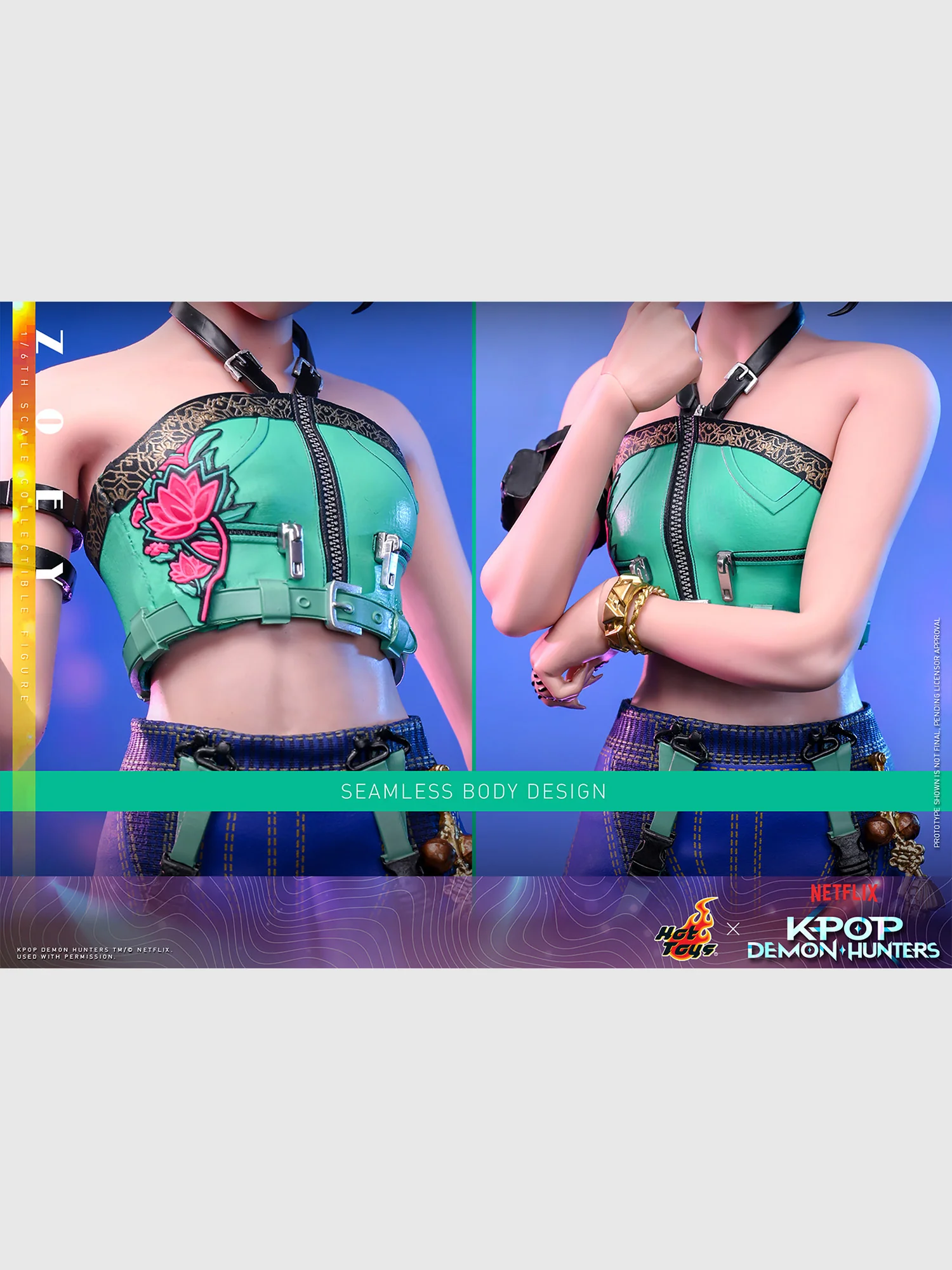 KPop Demon Hunters Sixth Scale Figure Zoey - Image 6
