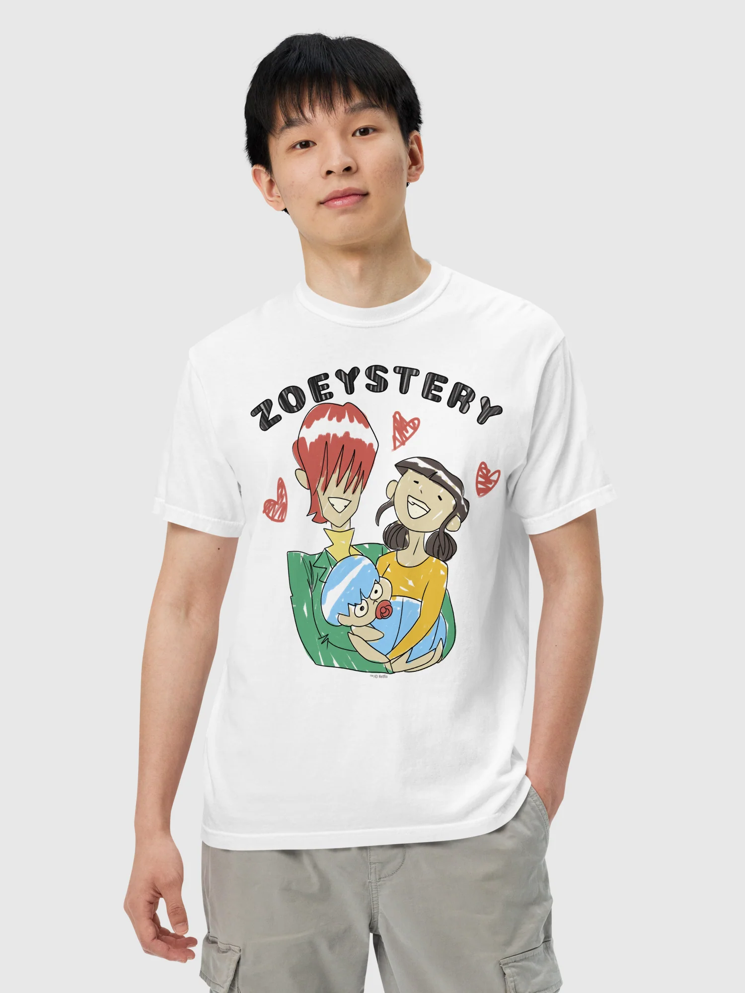 KPop Demon Hunters T-Shirt Zoeystery Comfort Colors - Image 2