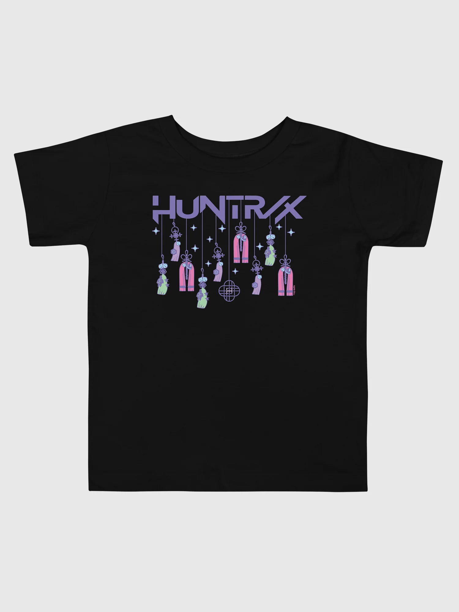 KPop Demon Hunters Toddler T-Shirt HUNTR/X Holiday Charms - Image 2
