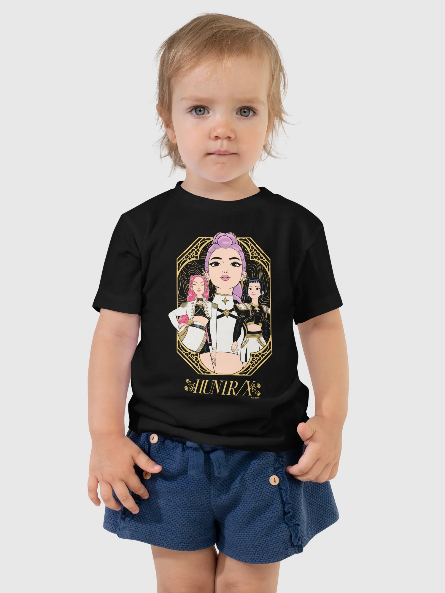 KPop Demon Hunters Toddler T-Shirt HUNTR/X Golden - Image 3