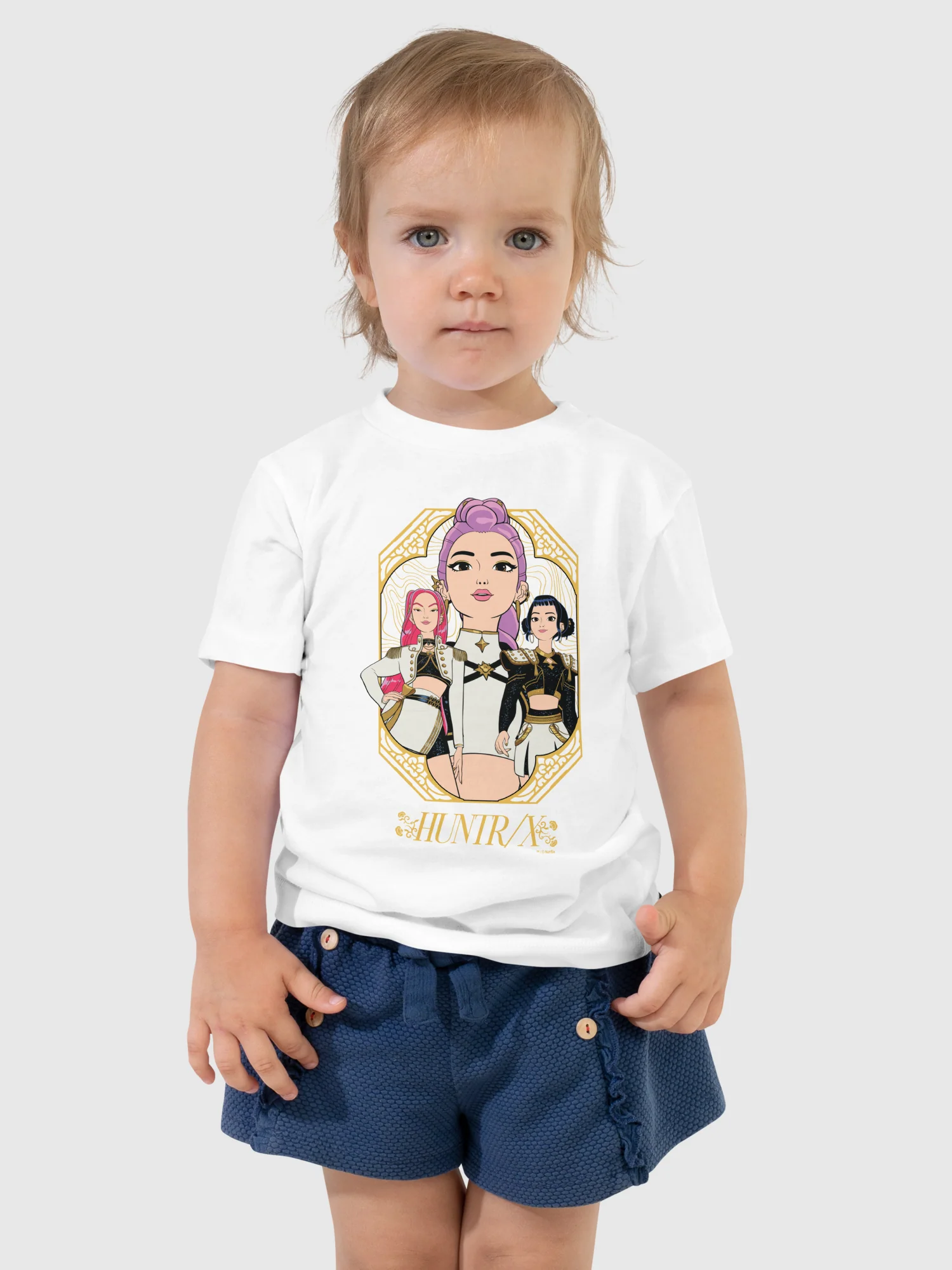 KPop Demon Hunters Toddler T-Shirt HUNTR/X Golden - Image 4