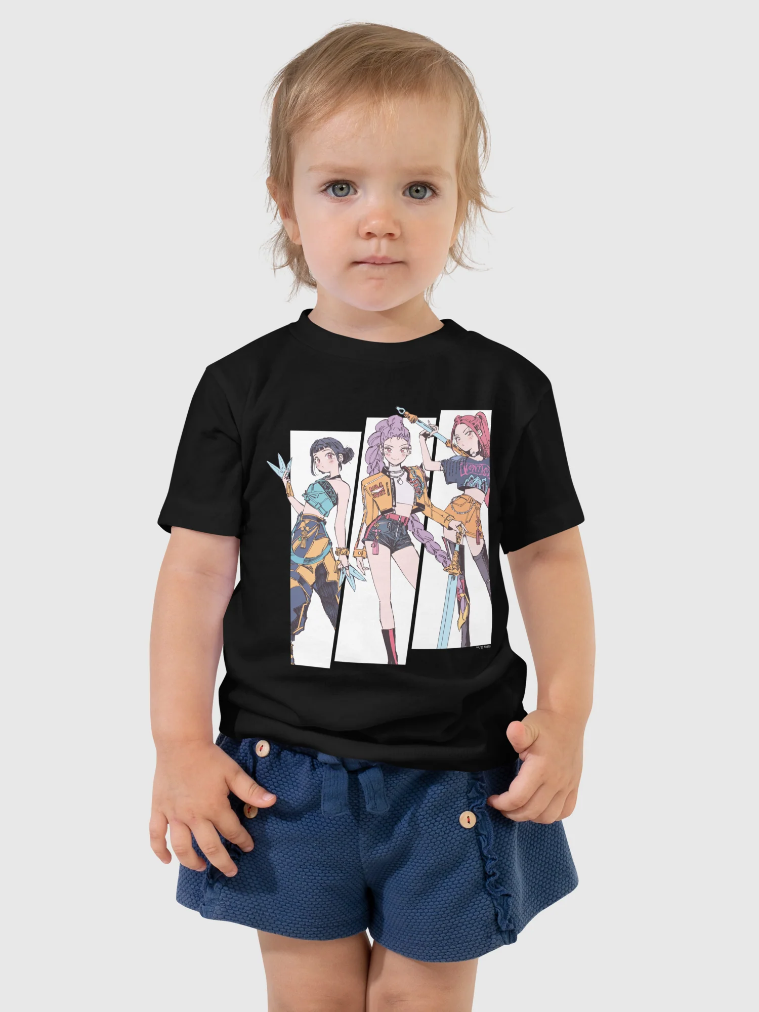 KPop Demon Hunters Toddler T-Shirt HUNTR/X Polo Tokki - Image 3