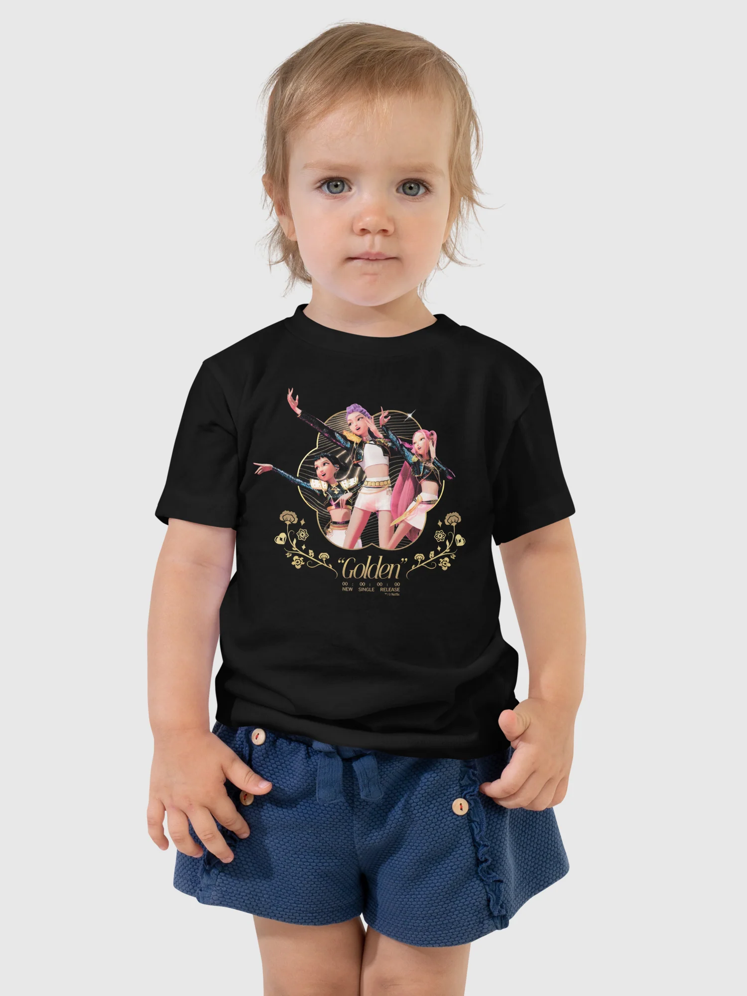 KPop Demon Hunters Toddler T-Shirt HUNTR/X Golden Release - Image 3