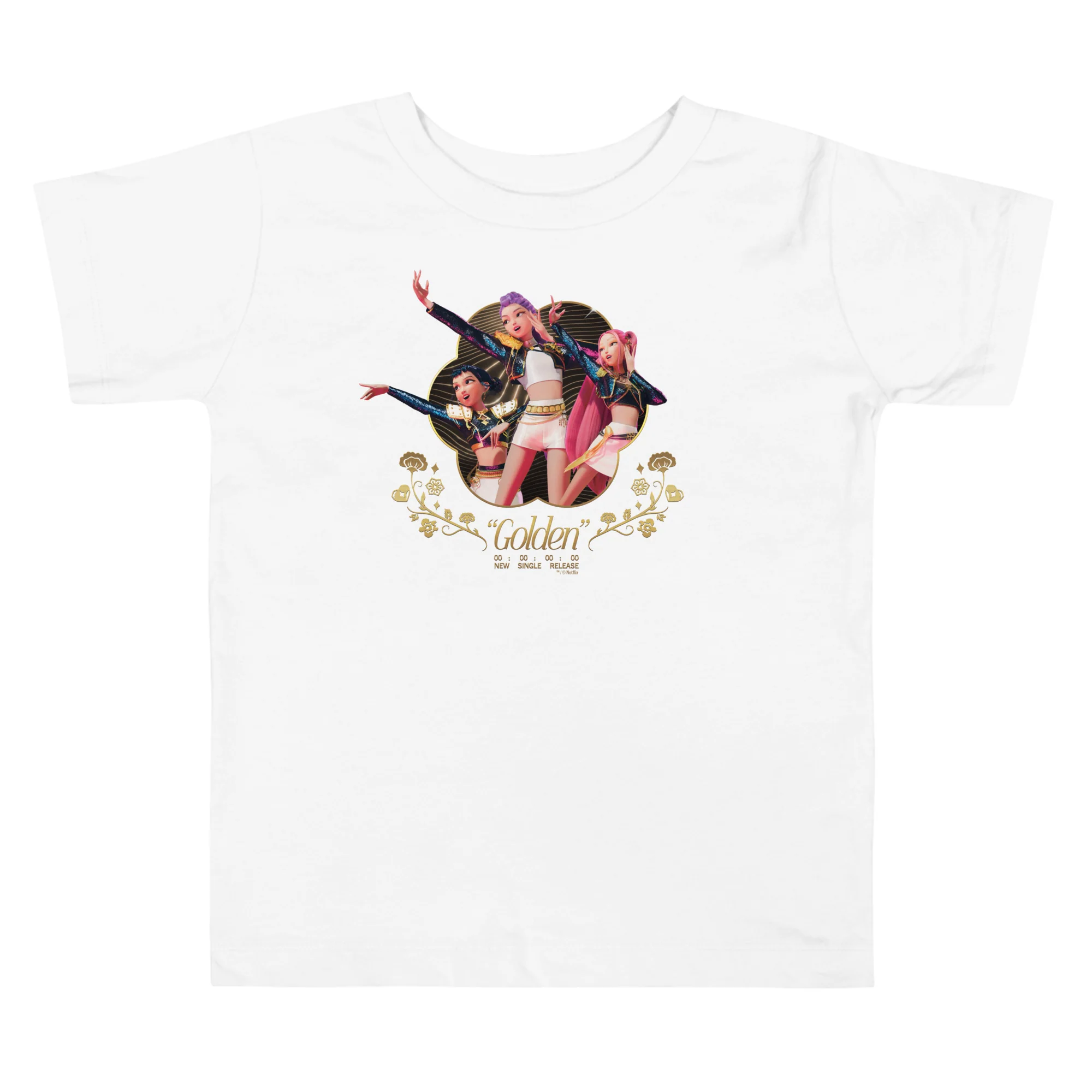 KPop Demon Hunters Toddler T-Shirt HUNTR/X Golden Release - Image 4