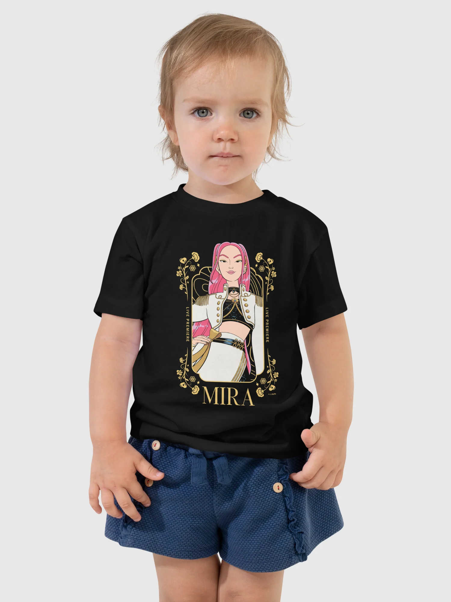 KPop Demon Hunters Toddler T-Shirt Mira Golden - Image 3
