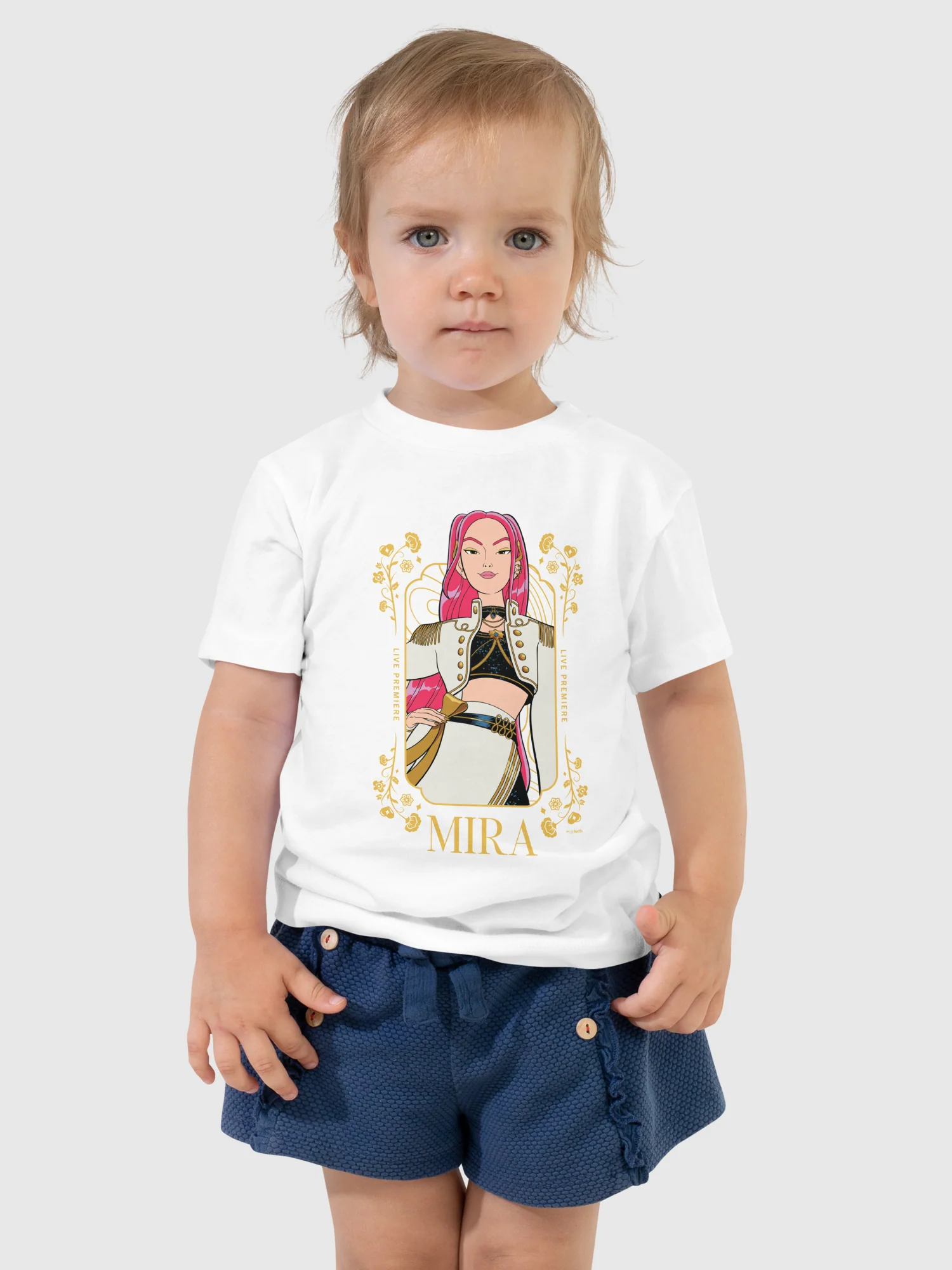 KPop Demon Hunters Toddler T-Shirt Mira Golden - Image 4
