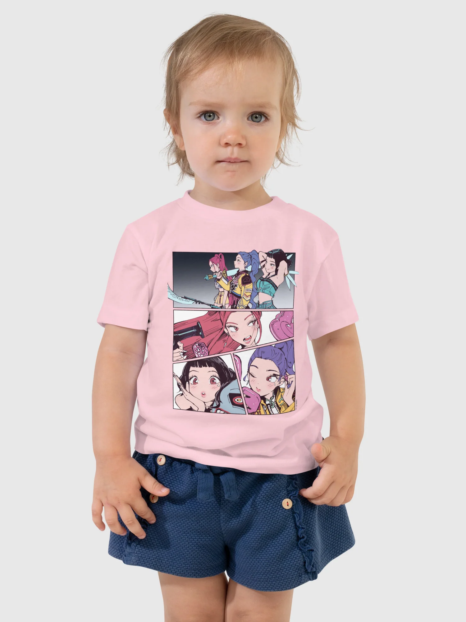 KPop Demon Hunters Toddler T-Shirt Polo Tokki - Image 3