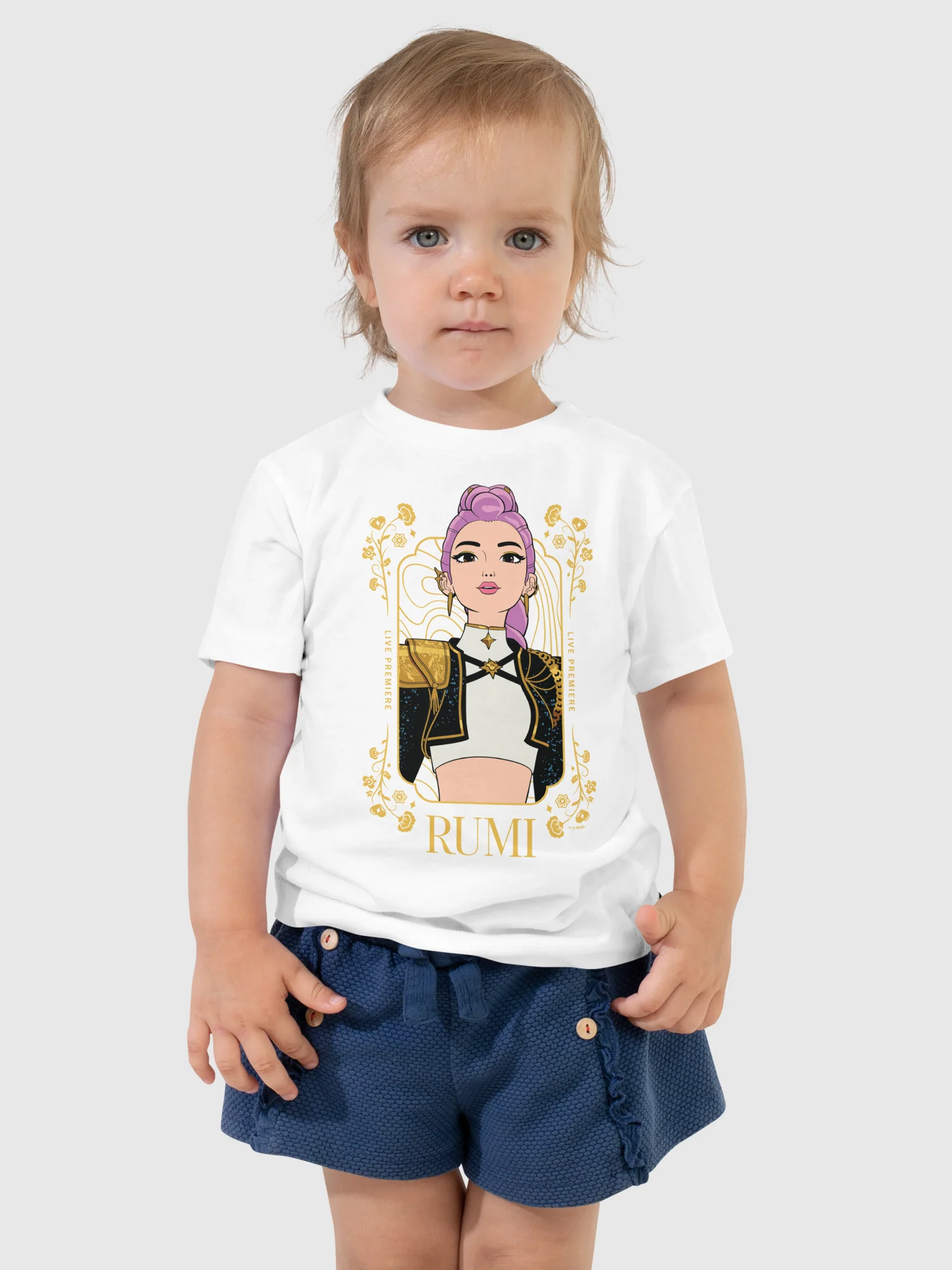 KPop Demon Hunters Toddler T-Shirt Rumi Golden - Image 4