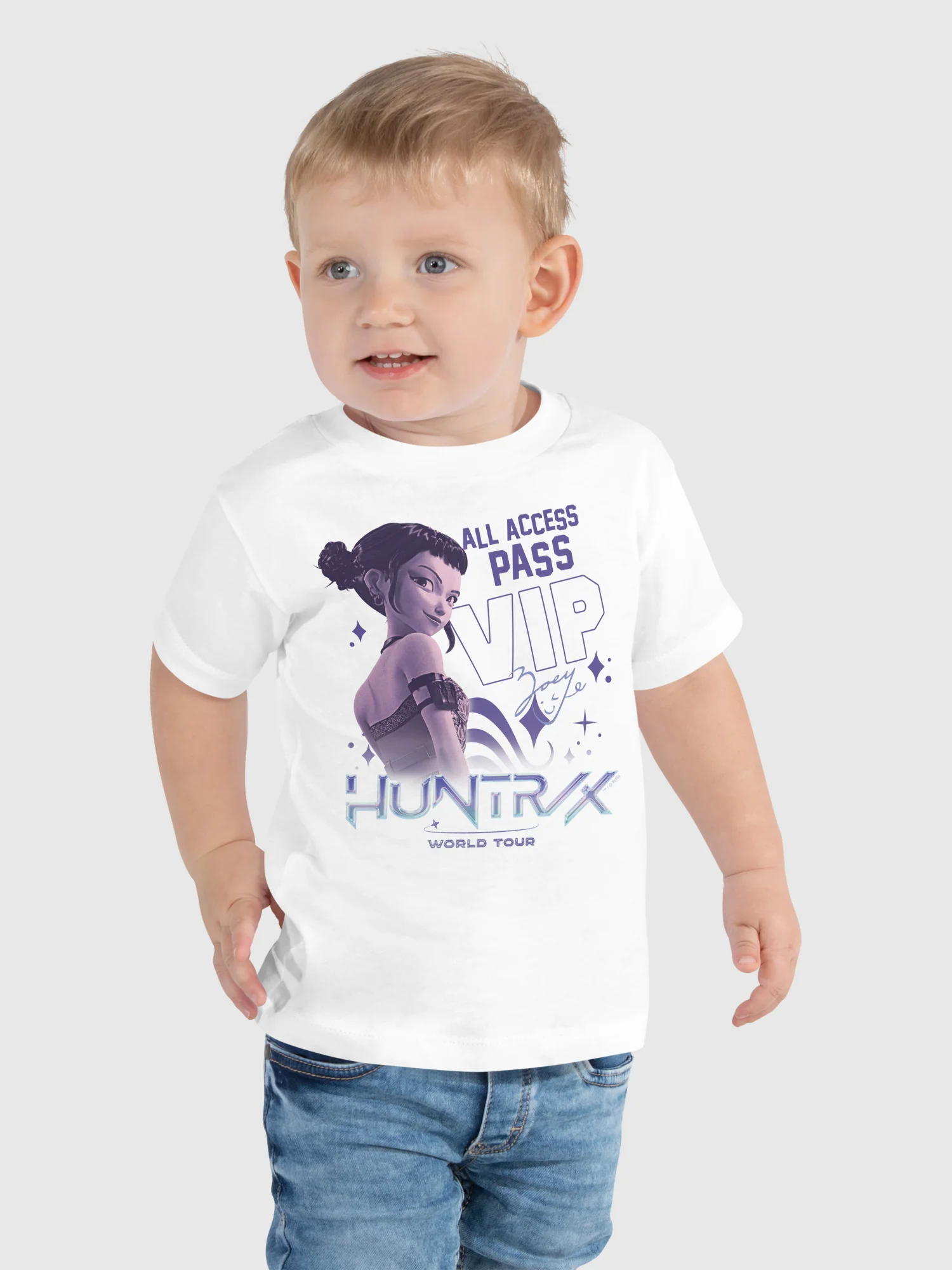 KPop Demon Hunters Toddler T-Shirt Zoey VIP - Image 2